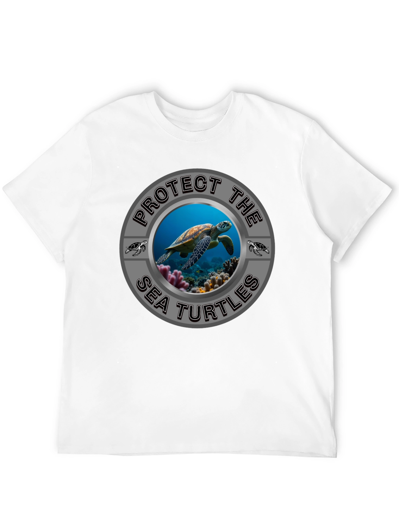 Protect Sea Turtles Graphic T-Shirt - Conservation Tee