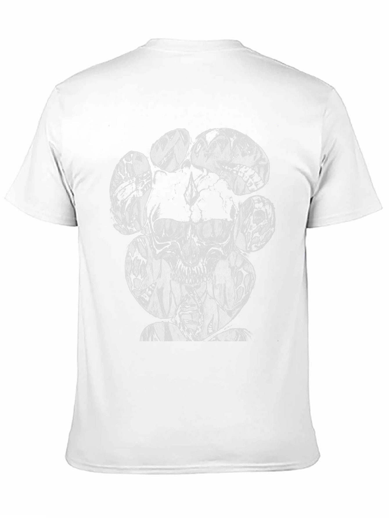 Skull & DNA Graphic Black T-Shirt