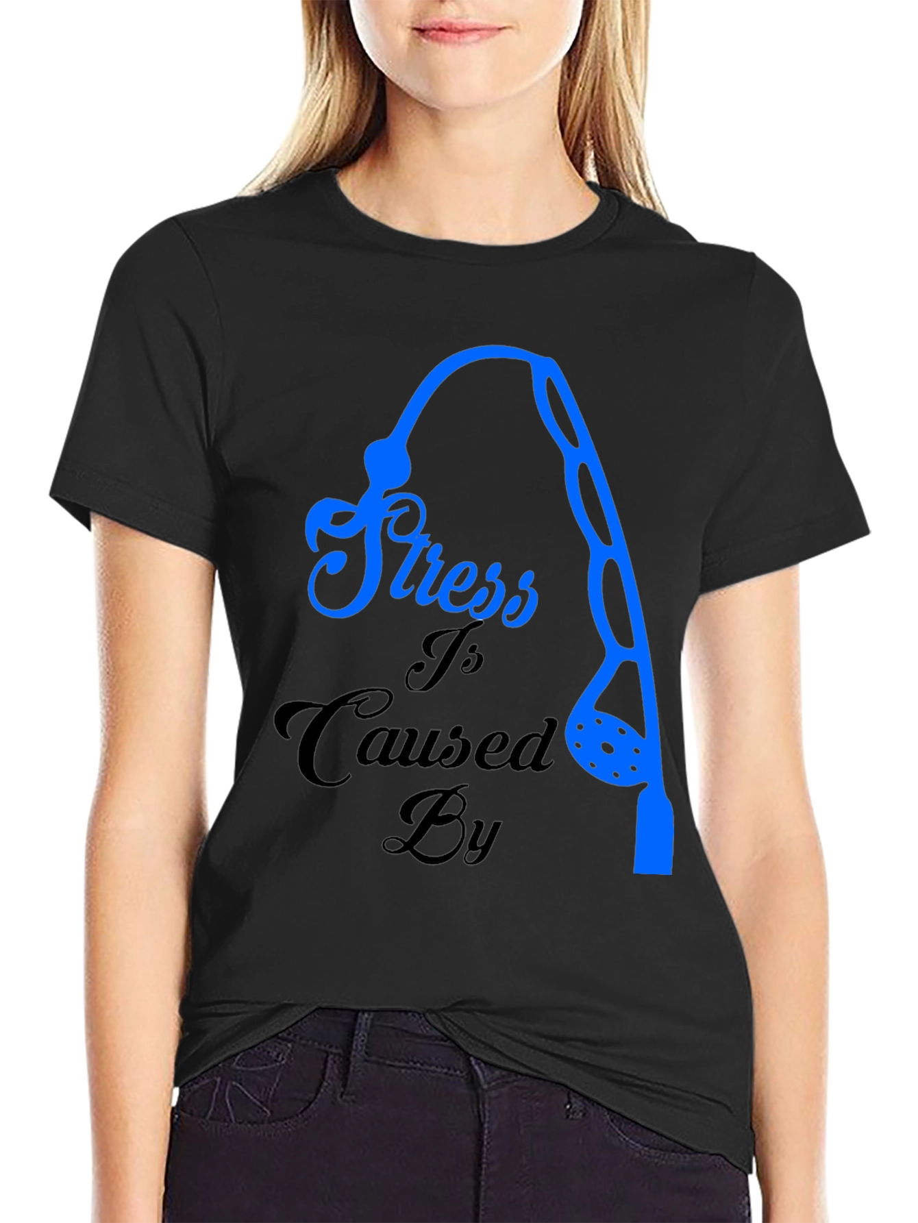 Stress Caused By Fishing T-Shirt