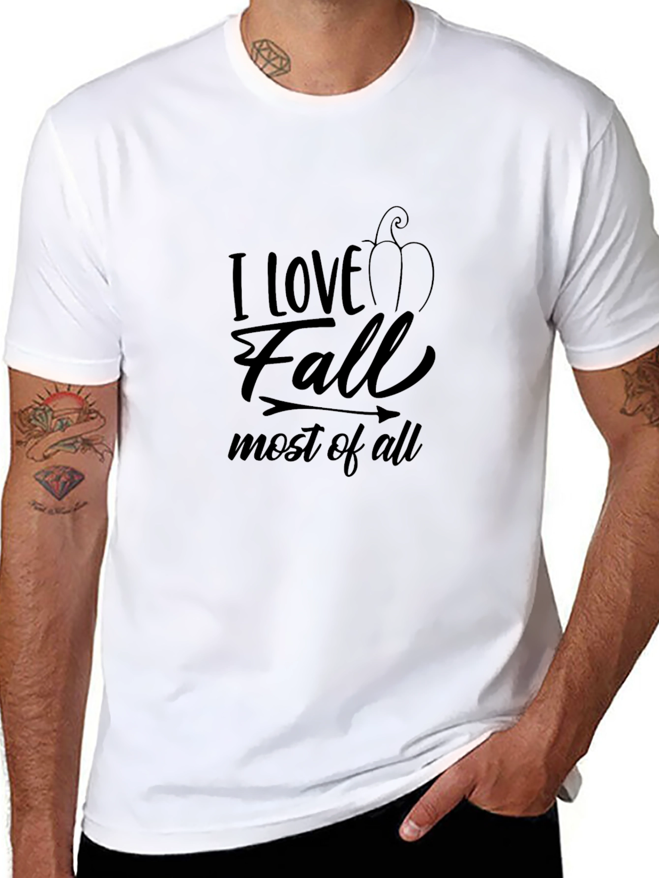 I Love Fall T-Shirt - Autumn Season Apparel
