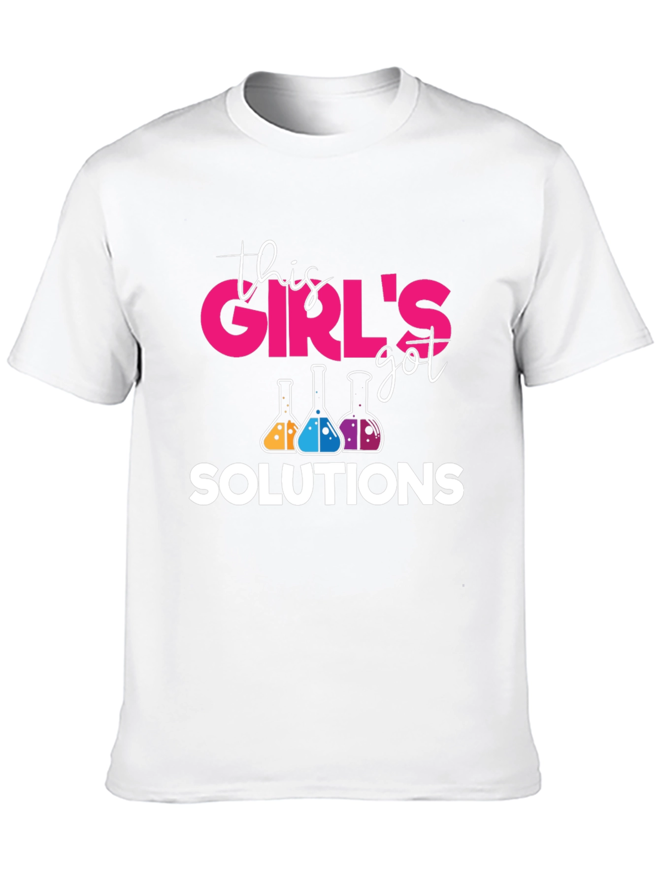 Girls Got Solutions Science T-Shirt
