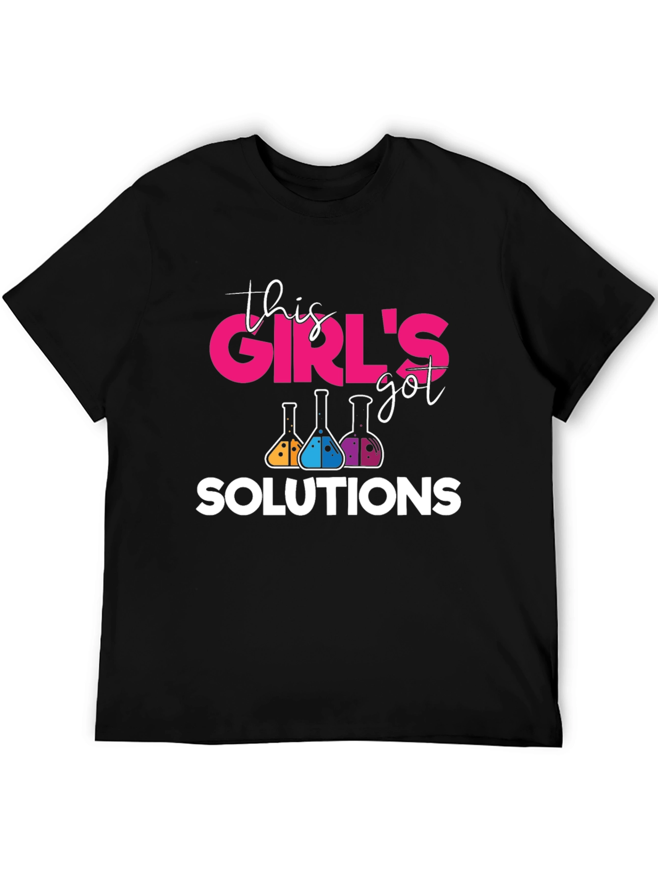 Girls Got Solutions Science T-Shirt