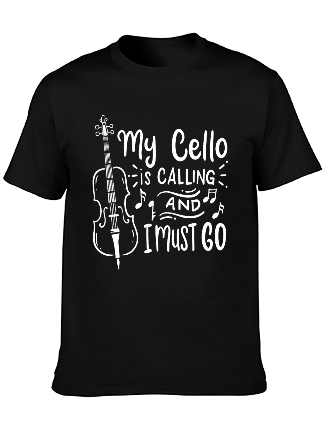 My Cello Is Calling T-Shirt for Music Lovers