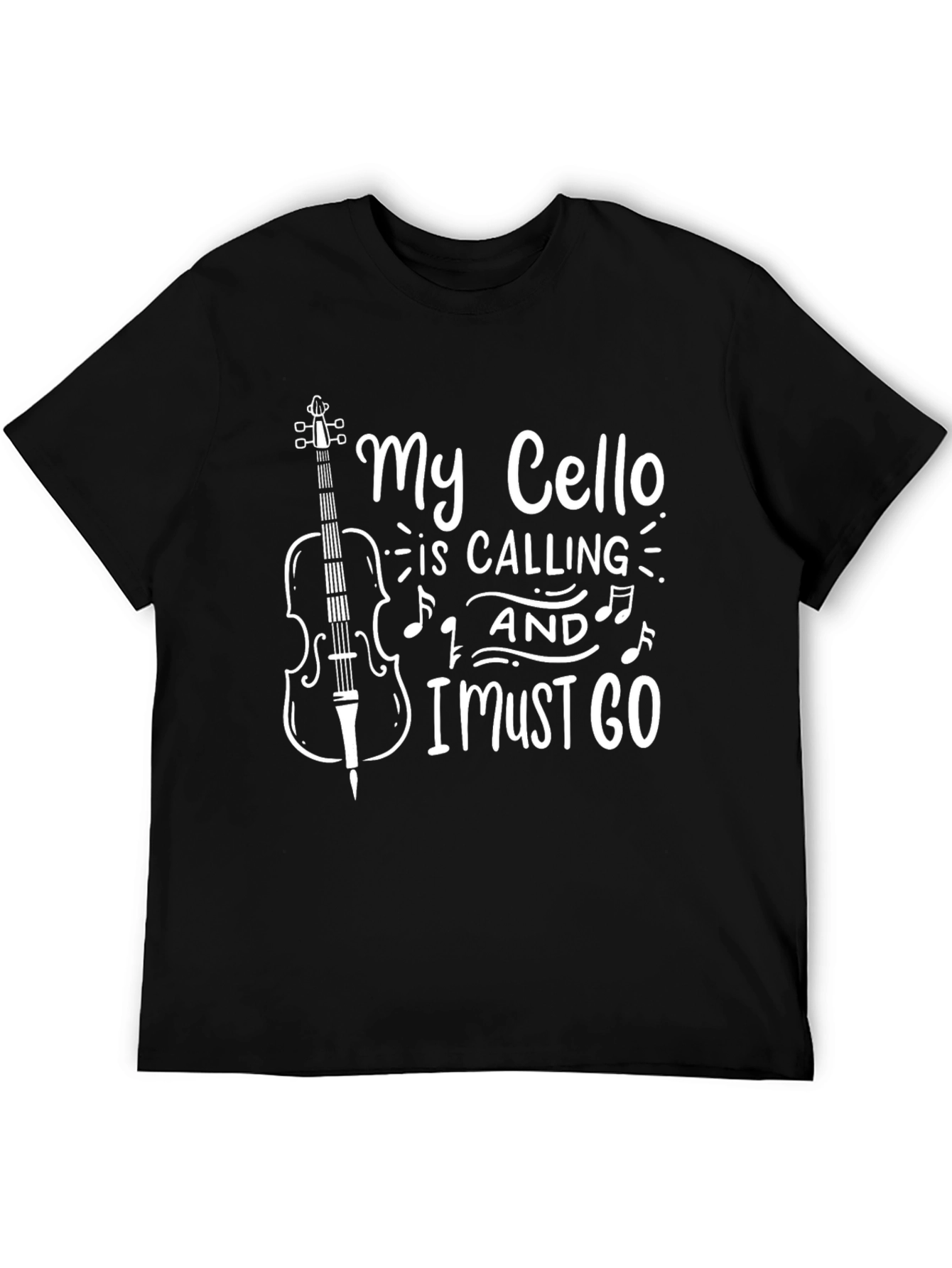My Cello Is Calling T-Shirt for Music Lovers