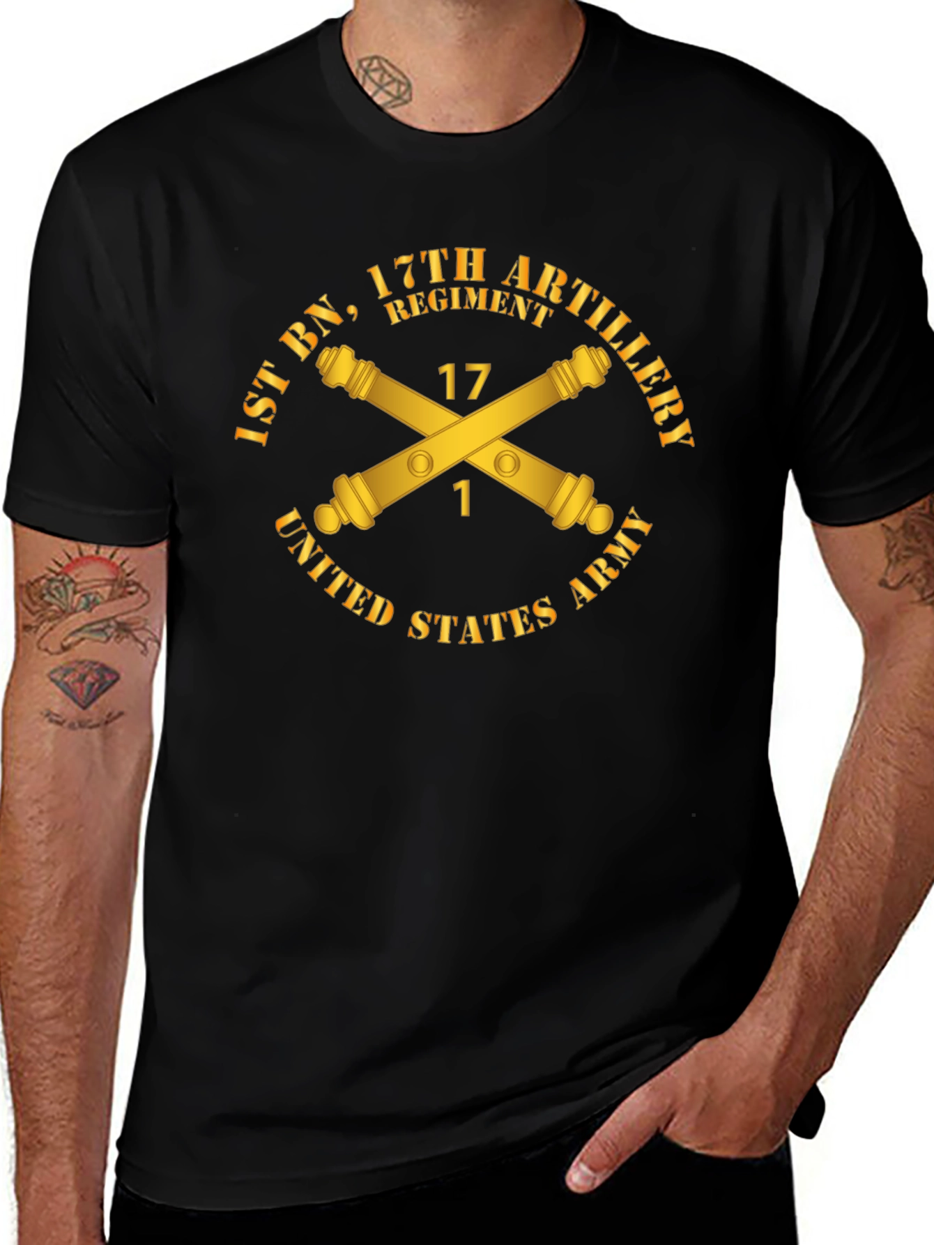1st BN 17th Artillery Regiment T-Shirt