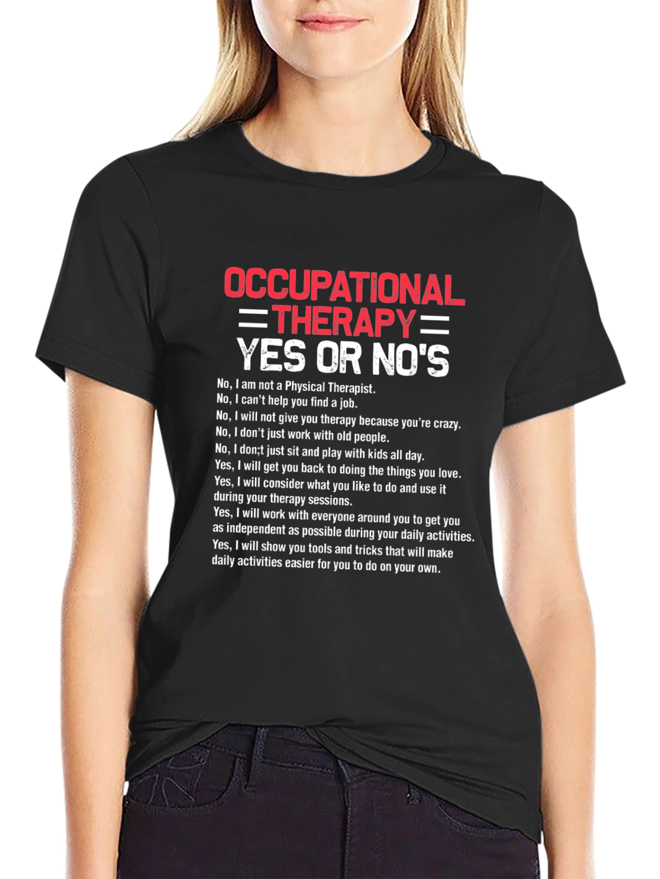 Occupational Therapy Funny T-Shirt