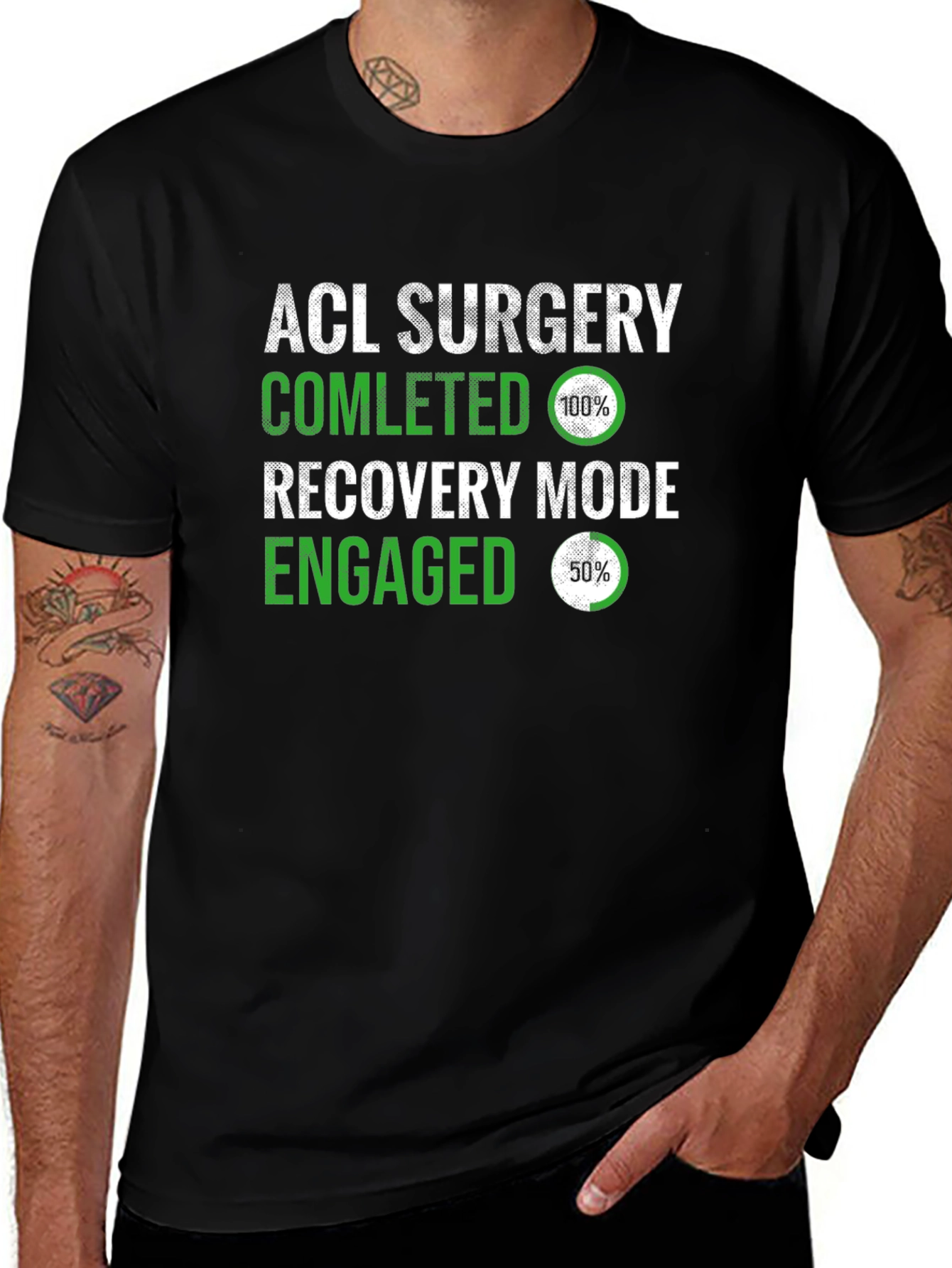 ACL Surgery Recovery Mode T-Shirt