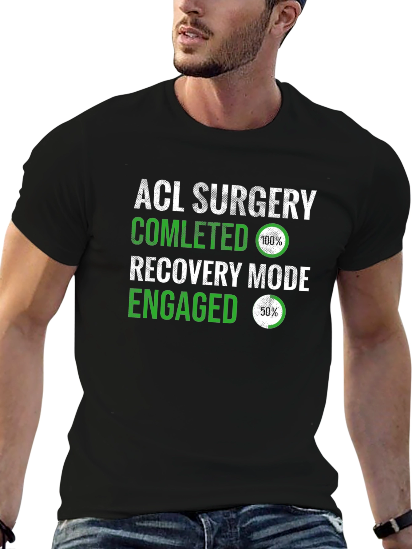 ACL Surgery Recovery Mode T-Shirt
