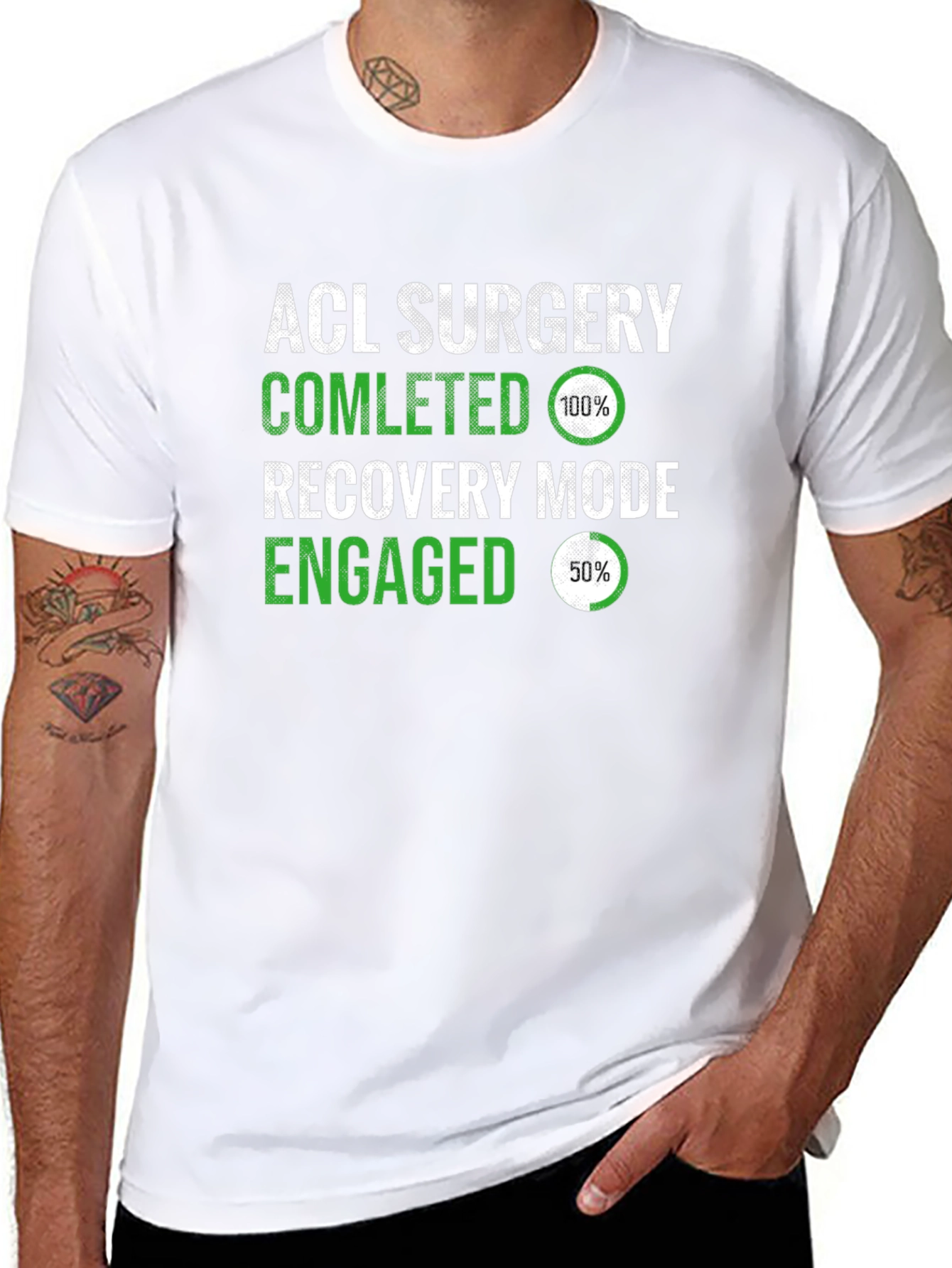 ACL Surgery Recovery Mode T-Shirt