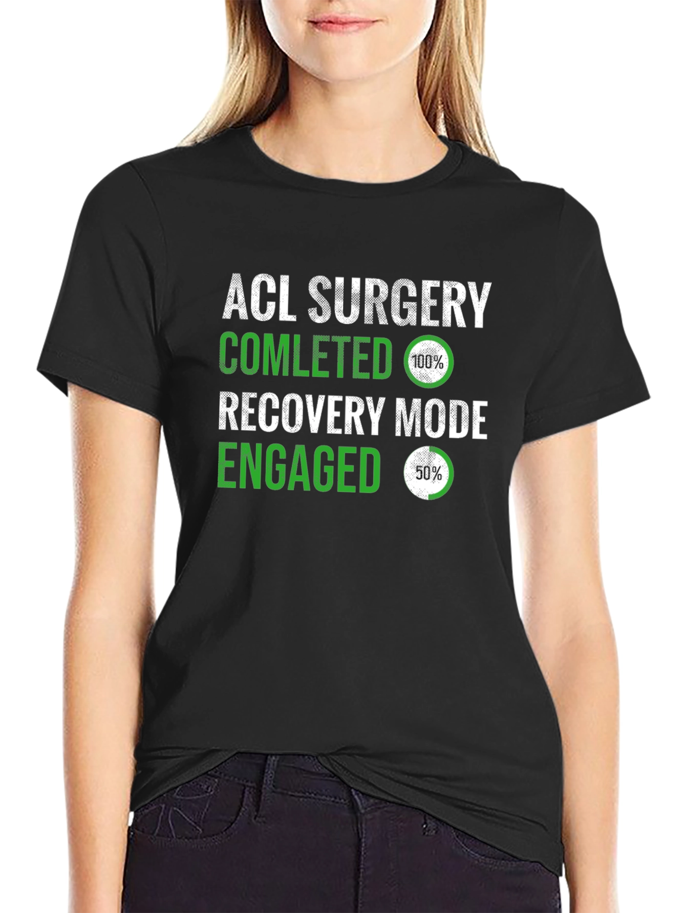 ACL Surgery Recovery Mode T-Shirt