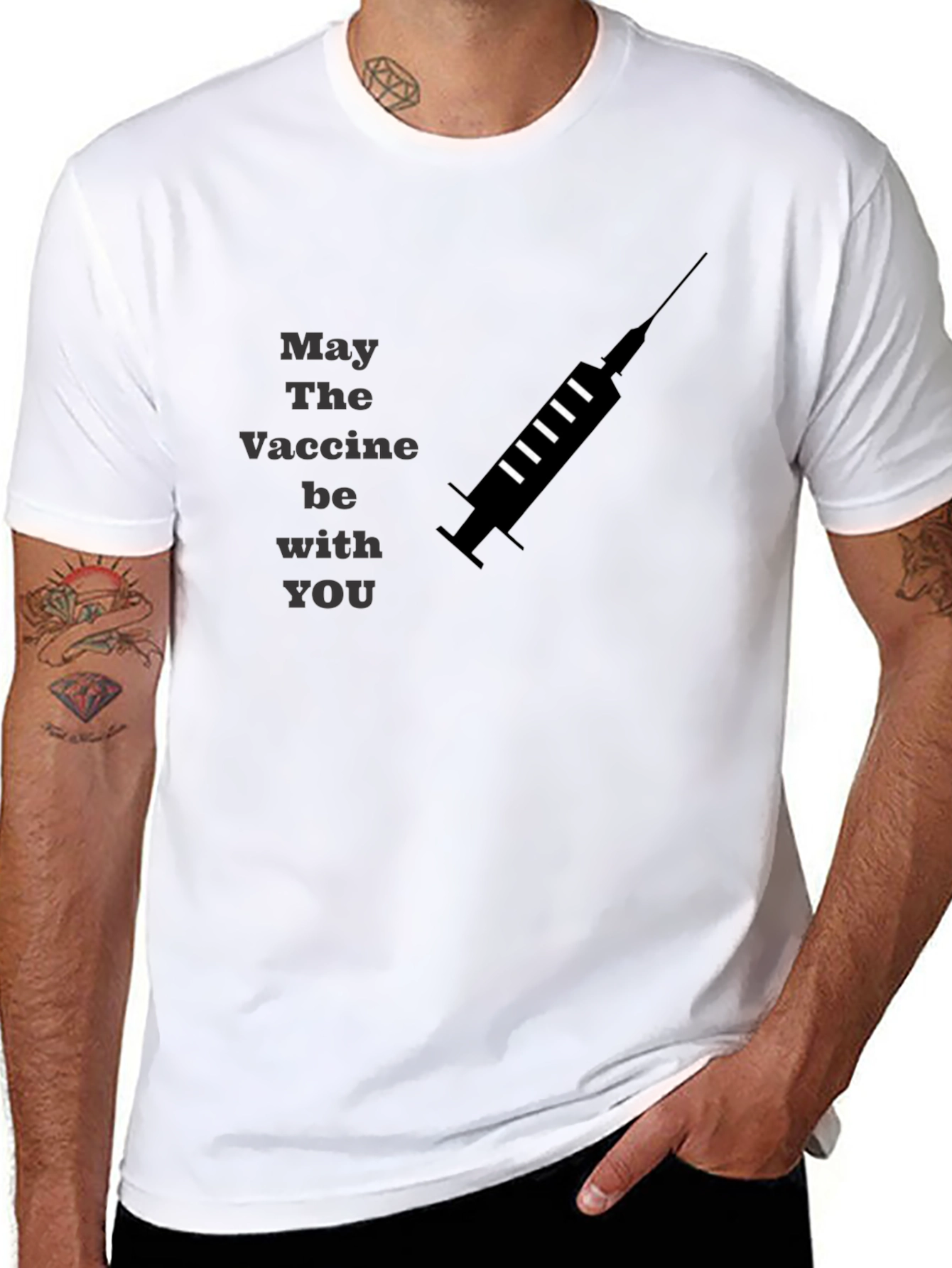 May The Vaccine Be With You T-Shirt