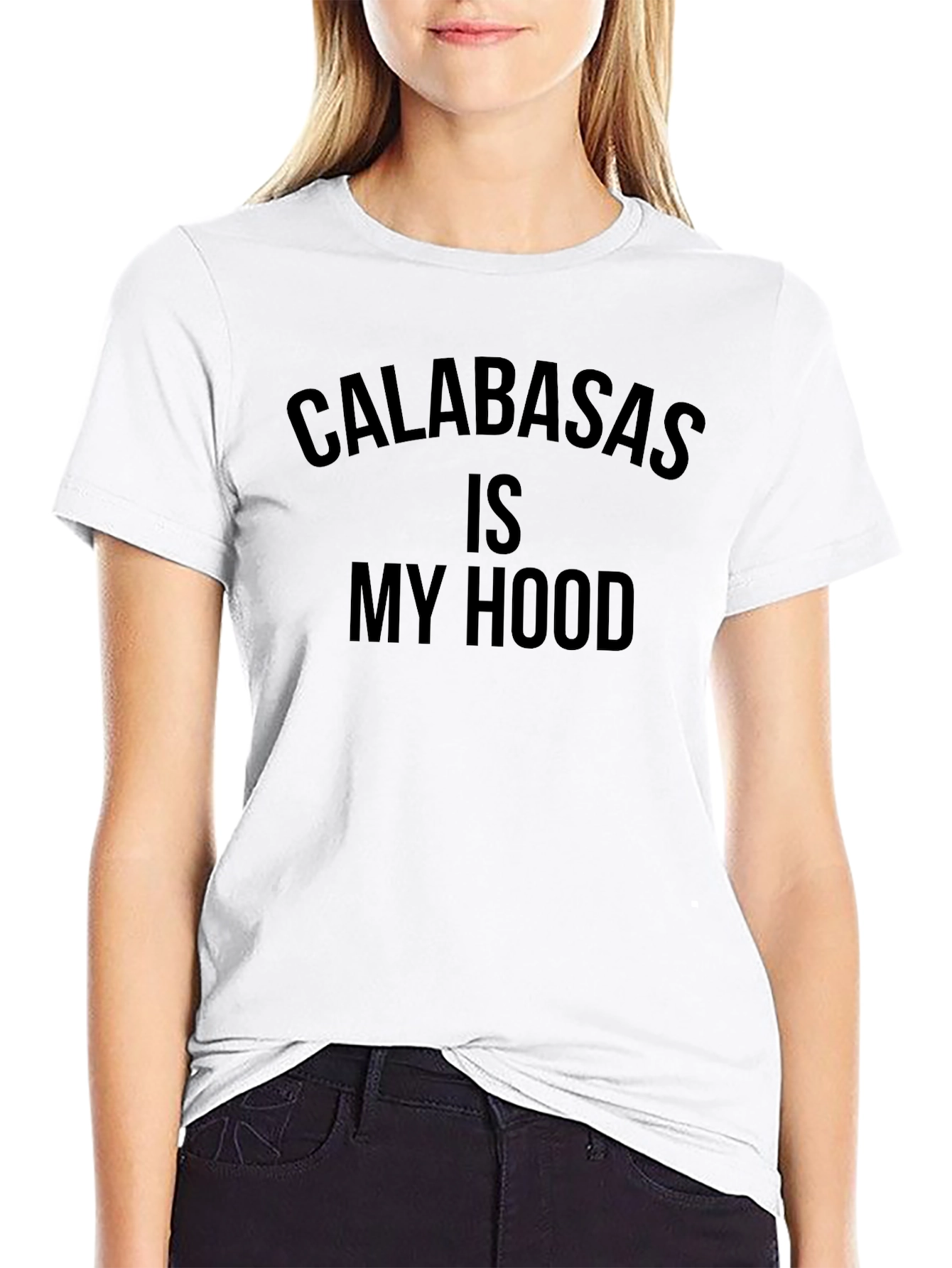 Calabasas Is My Hood T-Shirt - Black