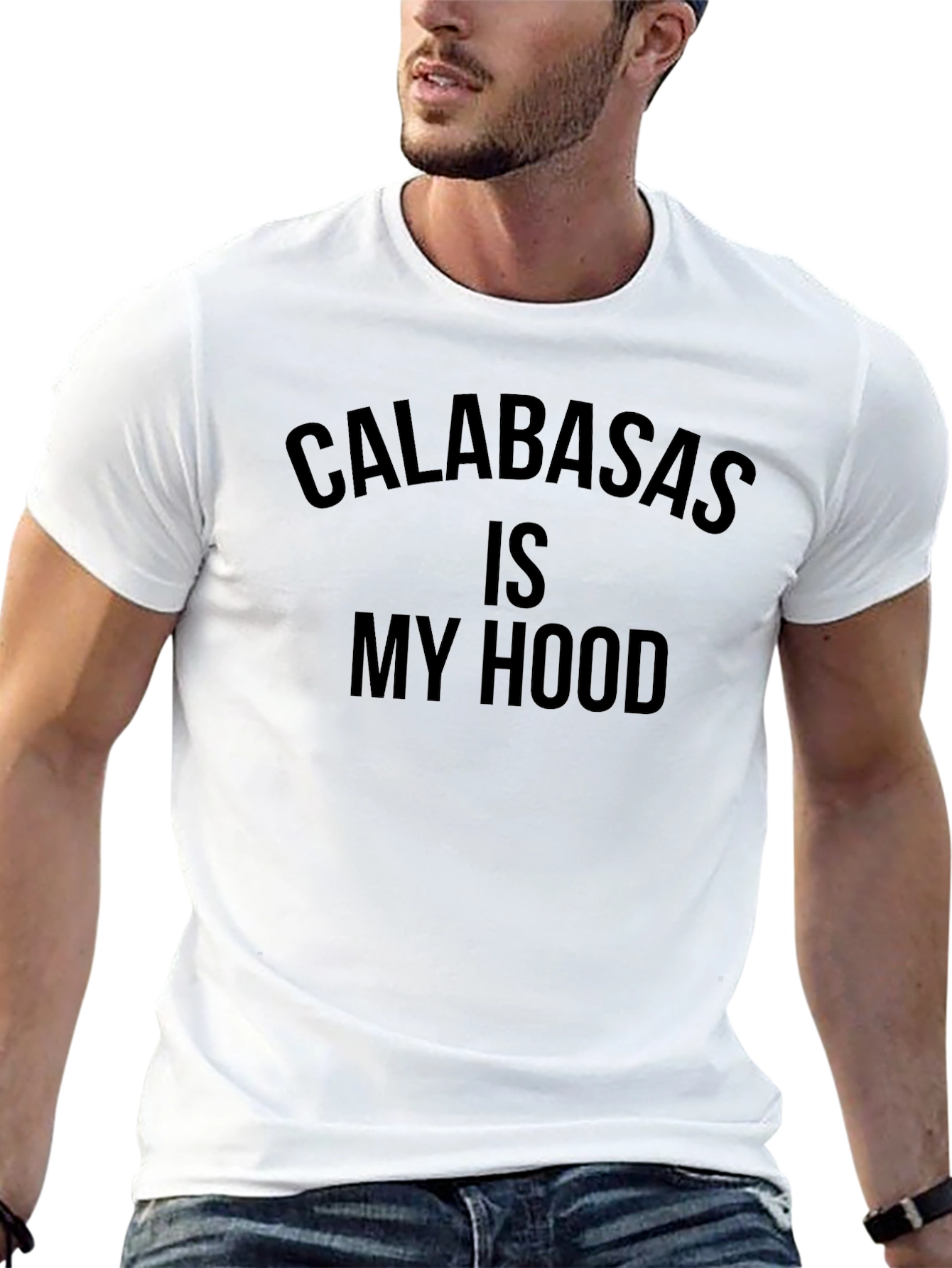 Calabasas Is My Hood T-Shirt - Black