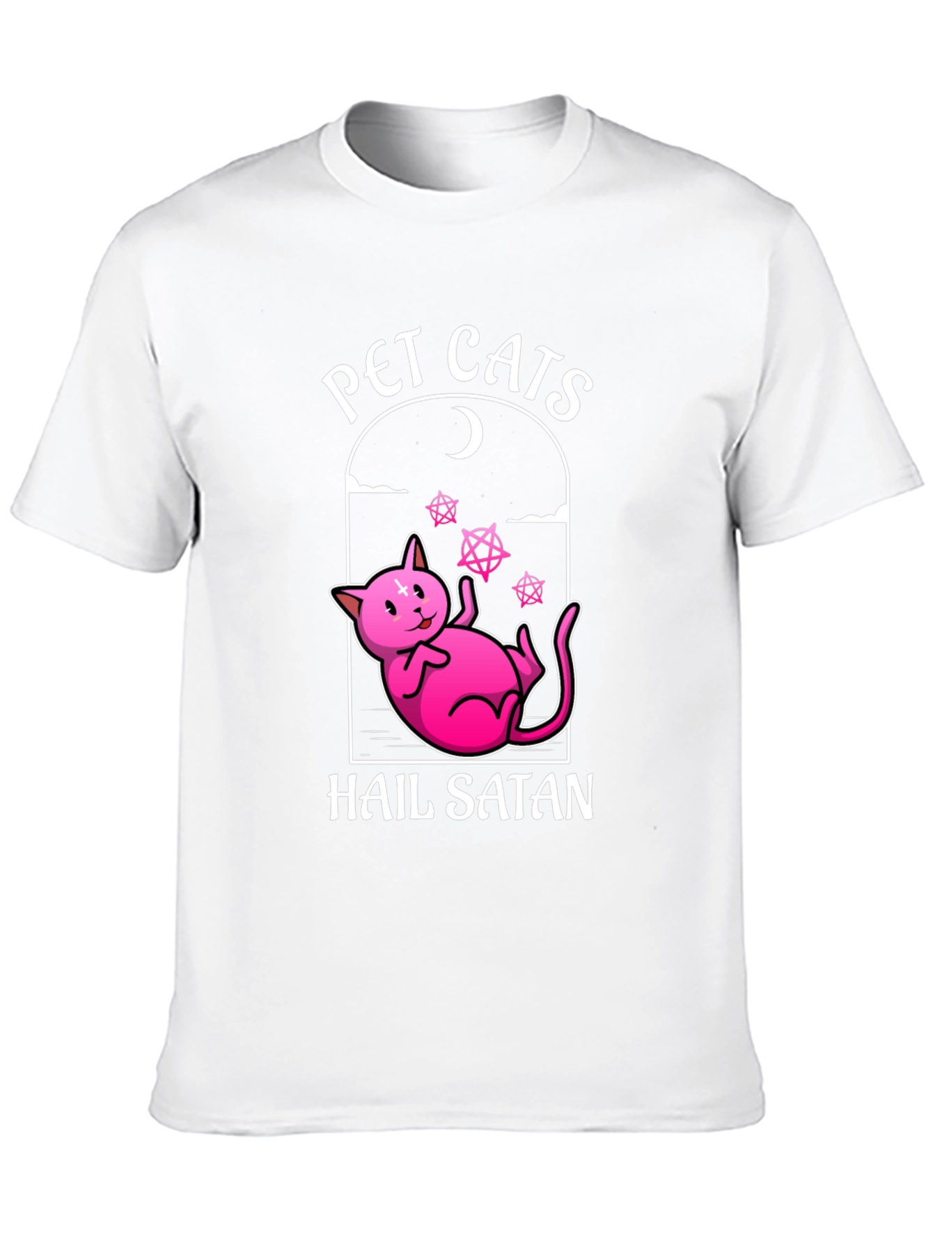 Pet Cats Hail Satan T-Shirt