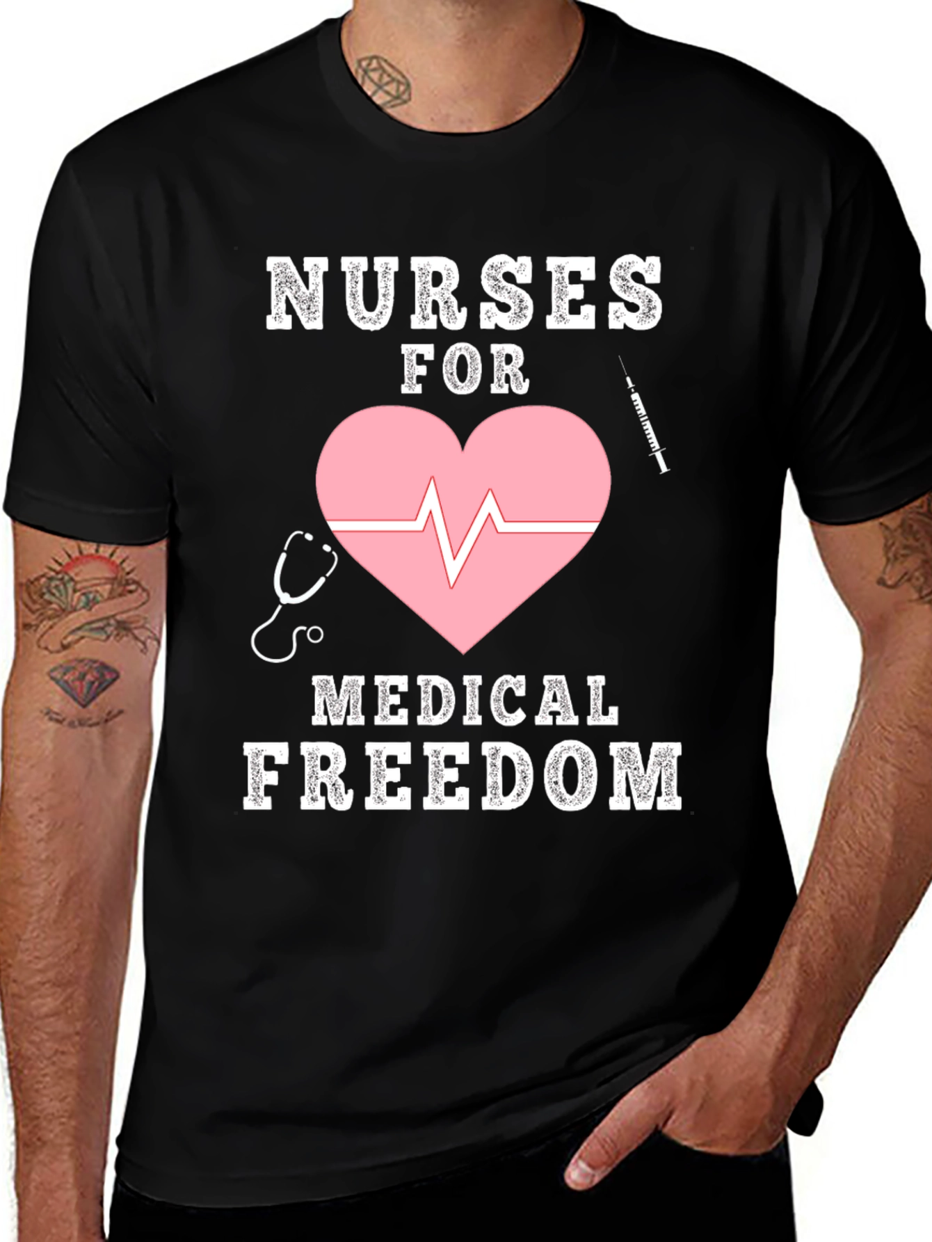 Nurses For Medical Freedom Graphic Tee