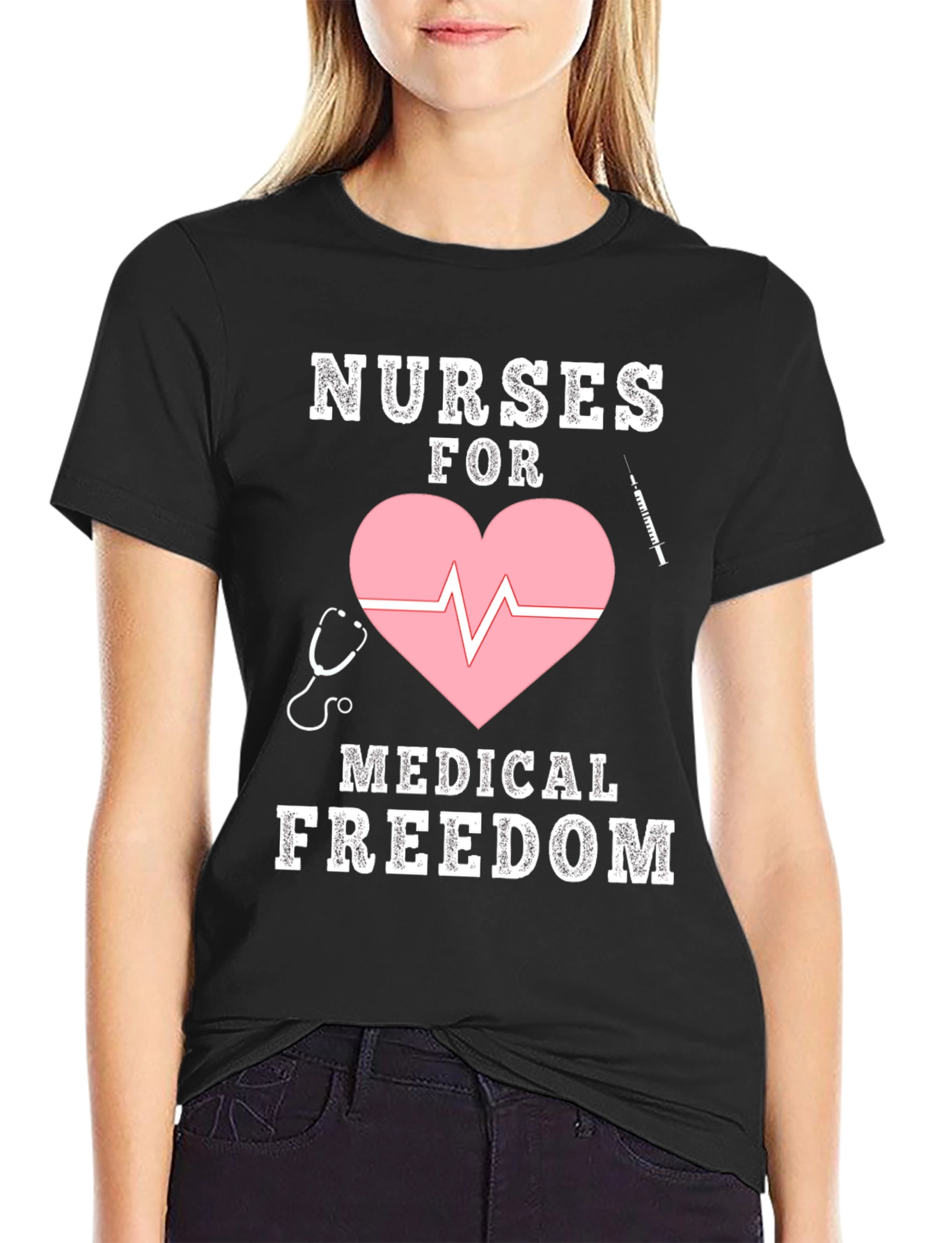 Nurses For Medical Freedom Graphic Tee