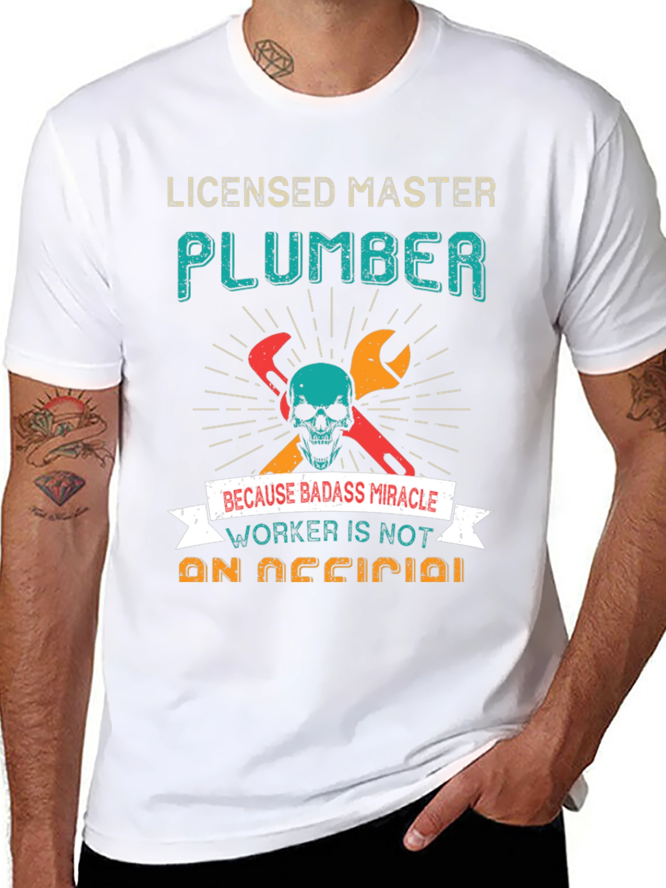 Licensed Master Plumber T-Shirt