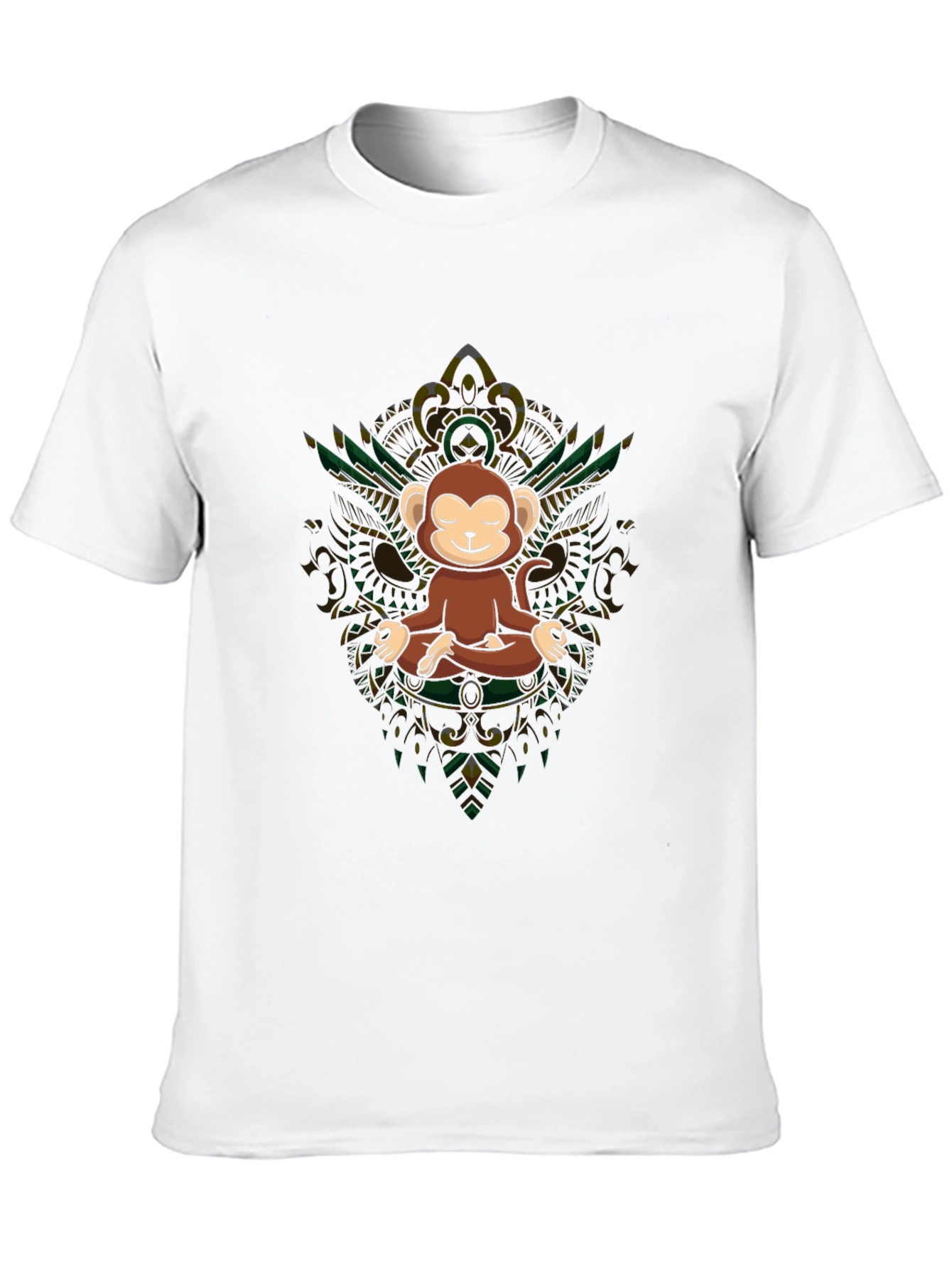 Zen Monkey T-Shirt - Meditating Ape Tee