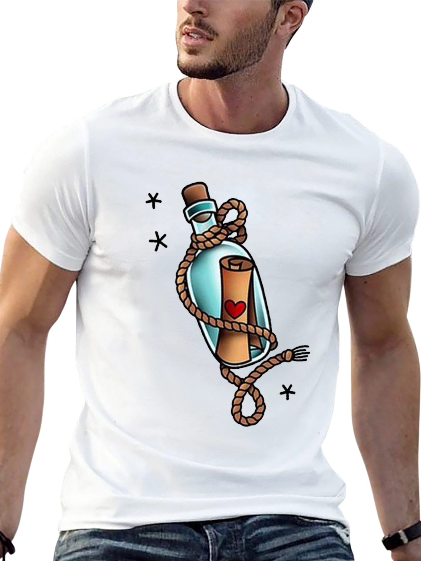 Message in a Bottle Graphic Tee
