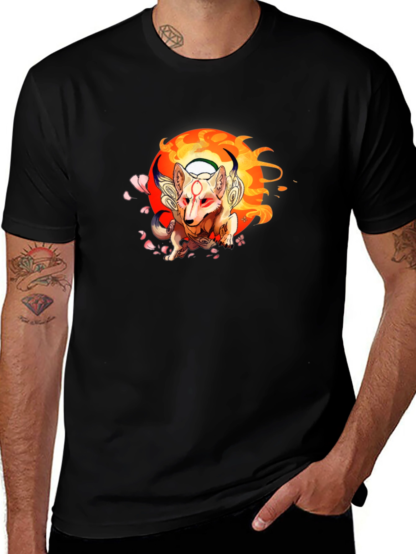 Okami T-Shirt - Anime Inspired Graphic Tee