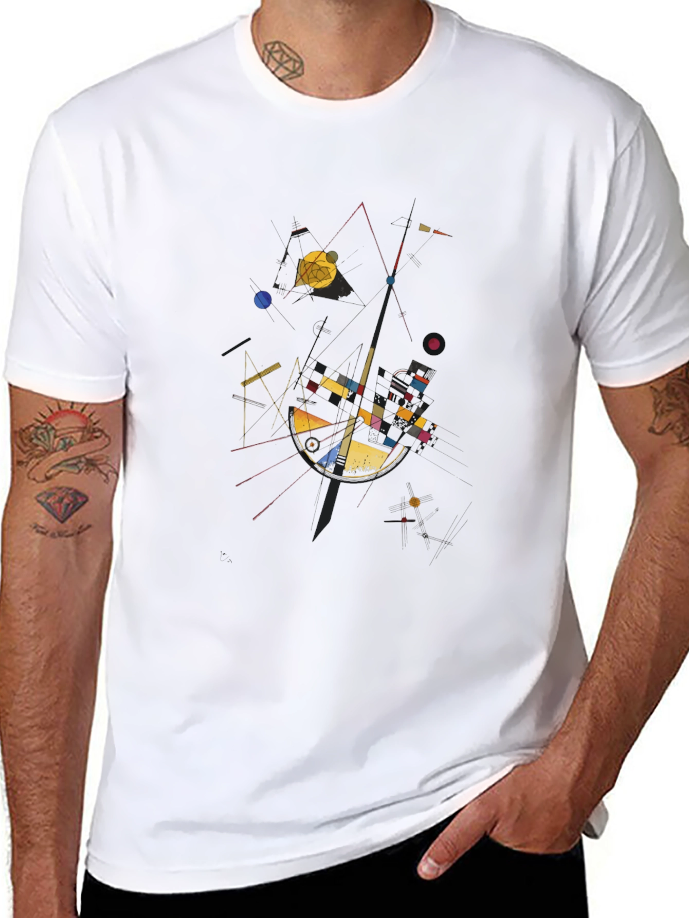 Abstract Art Graphic Tee