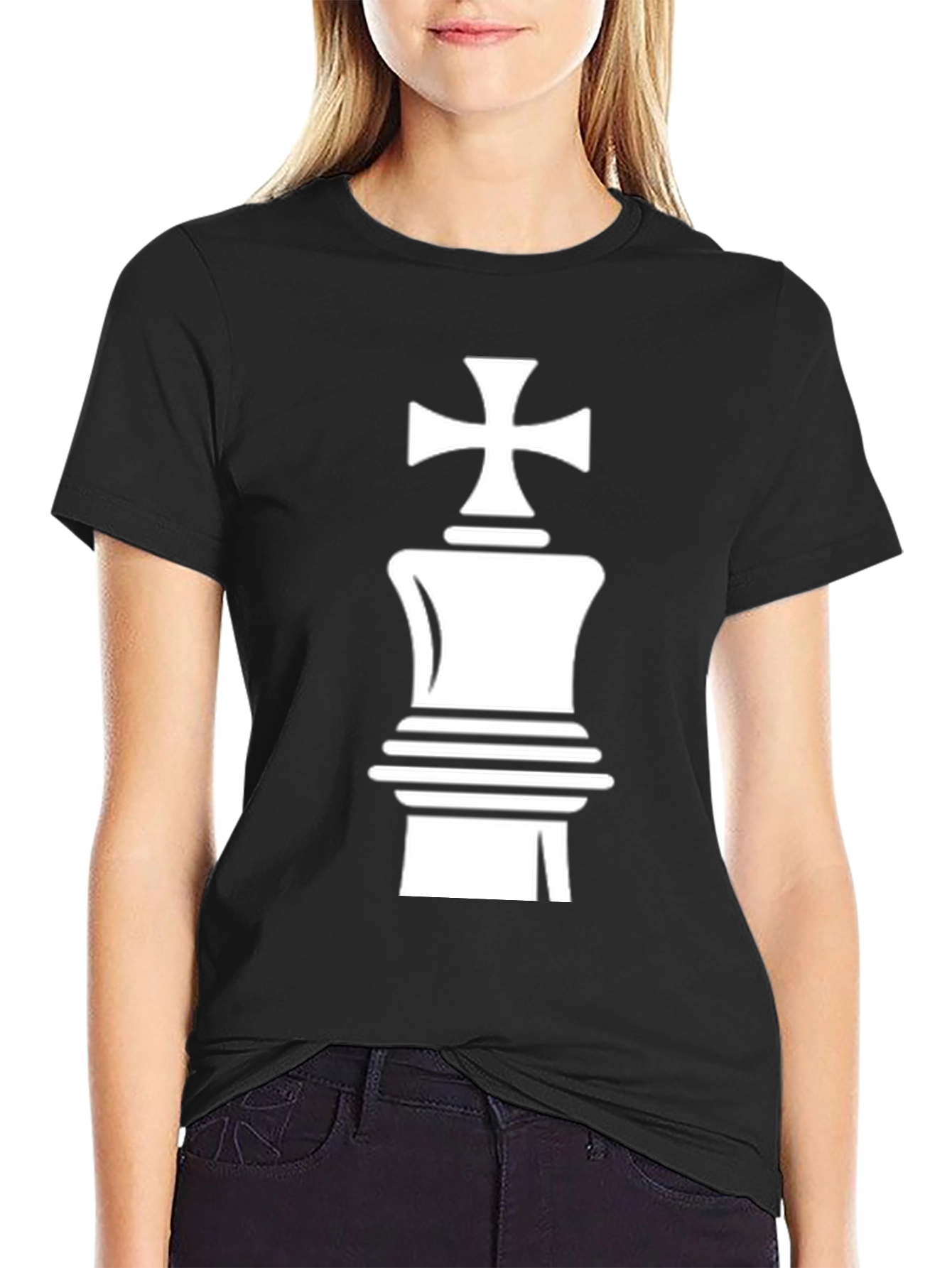 Chess King Graphic Tee - Black