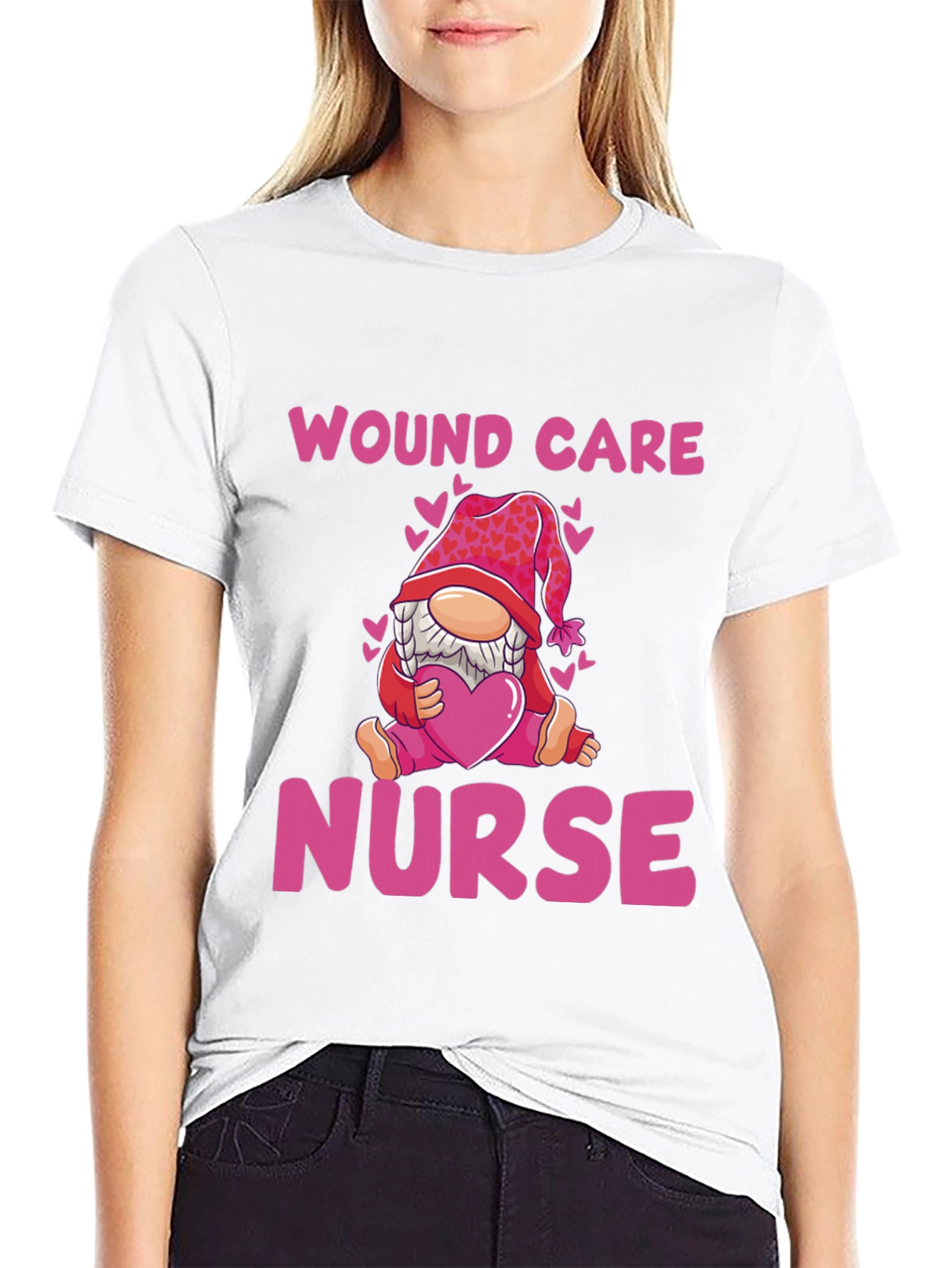 Wound Care Nurse Valentines Day T-Shirt