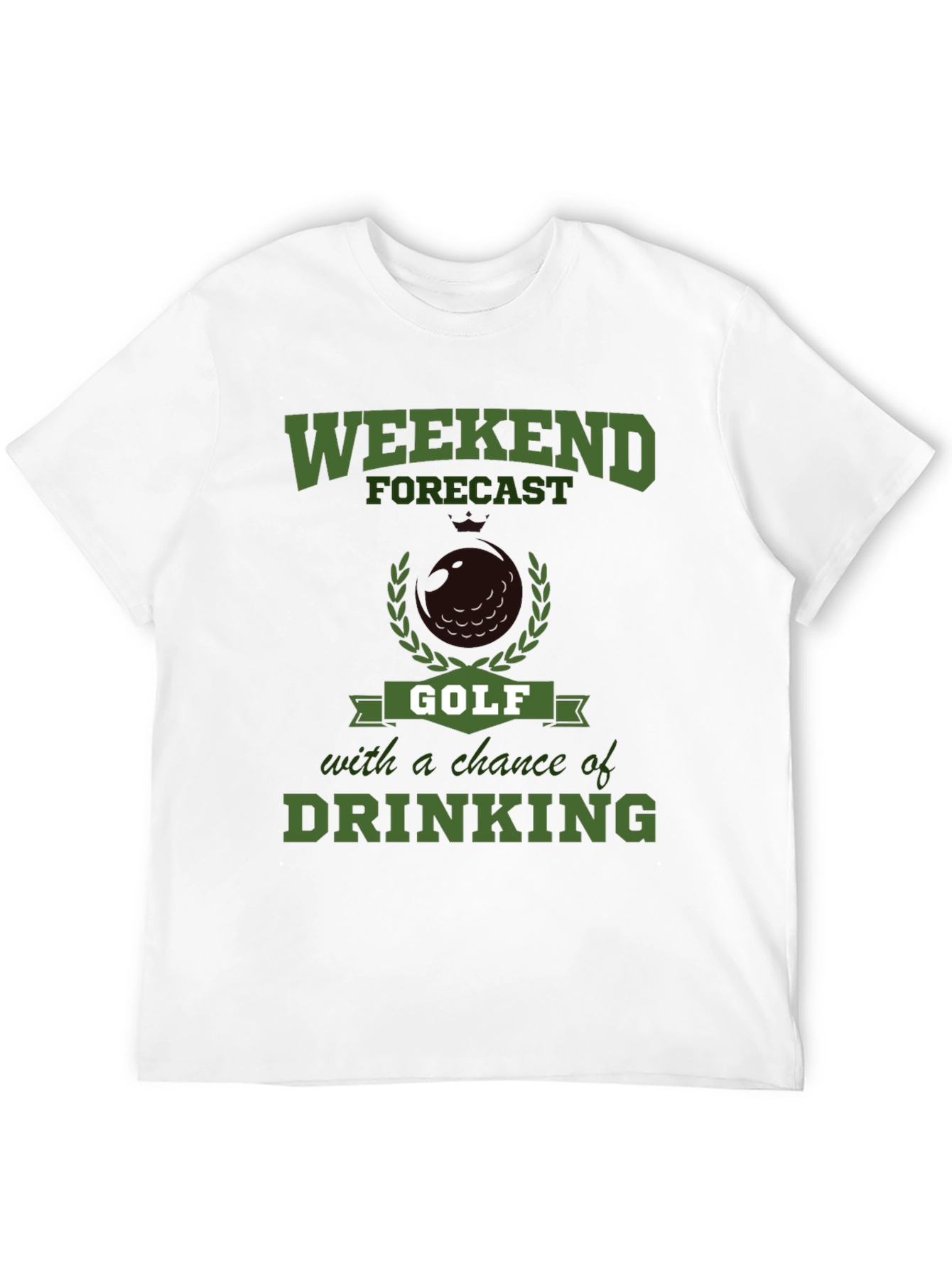 Golf Weekend Forecast Drinking Tee