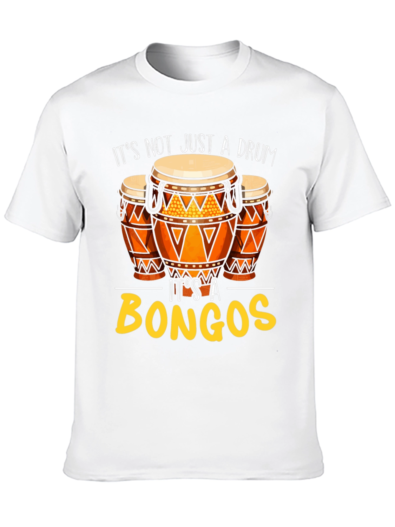 Bongos Graphic Tee: Music Lover T-Shirt