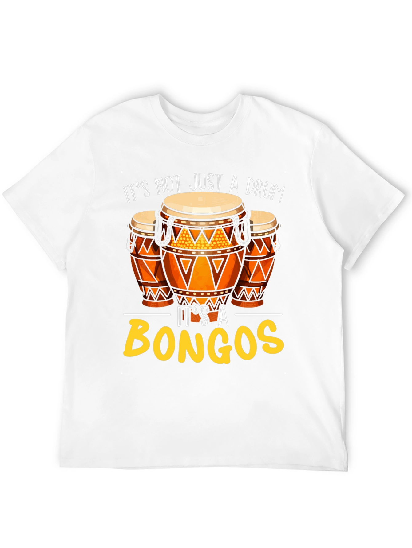 Bongos Graphic Tee: Music Lover T-Shirt
