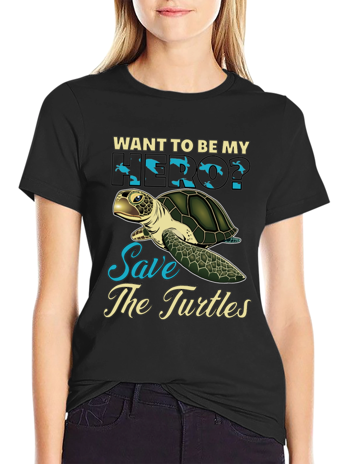 Save the Turtles Graphic Tee