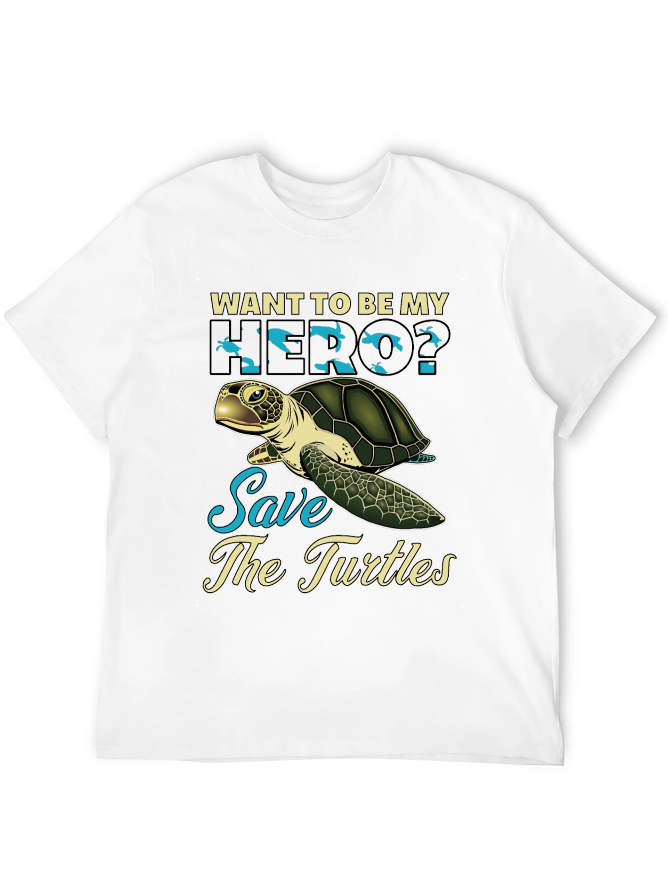 Save the Turtles Graphic Tee