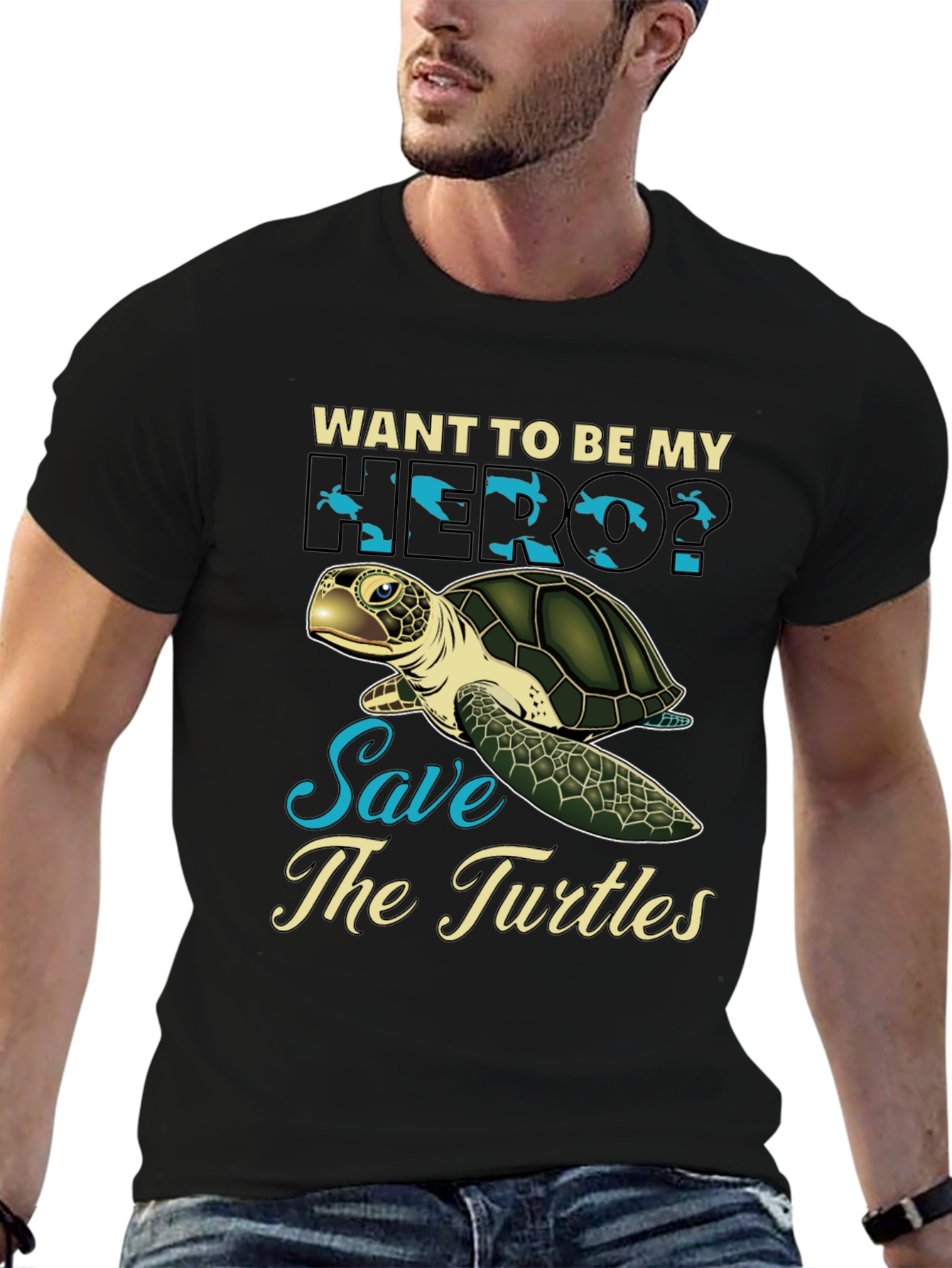 Save the Turtles Graphic Tee