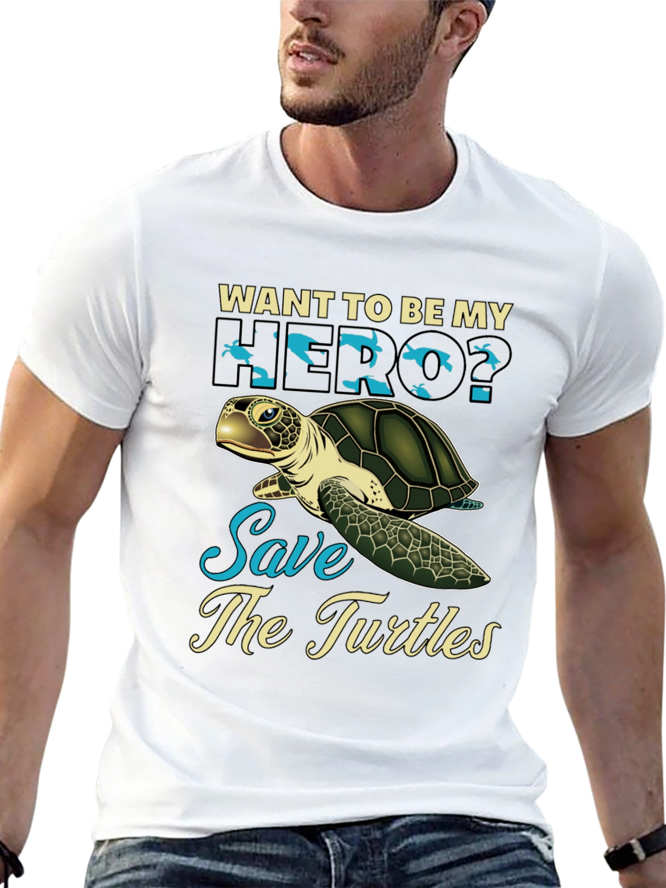 Save the Turtles Graphic Tee