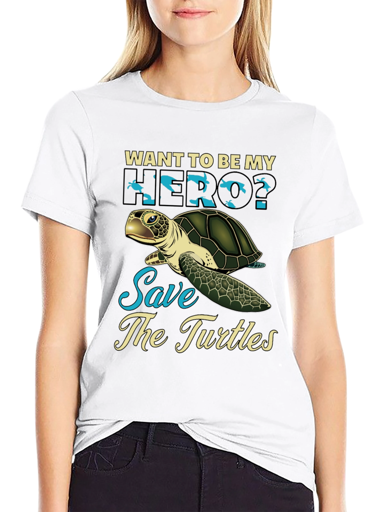 Save the Turtles Graphic Tee