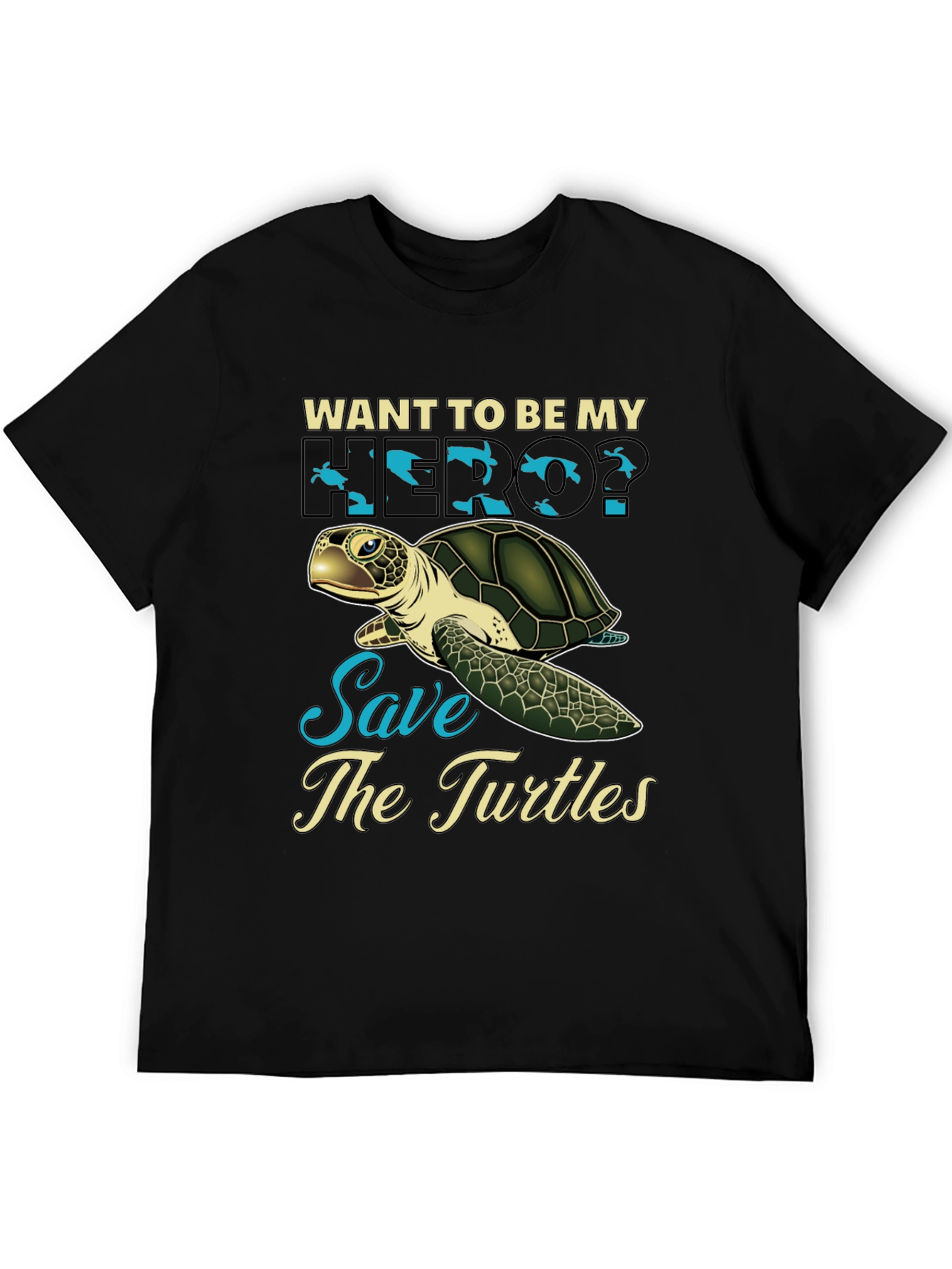 Save the Turtles Graphic Tee