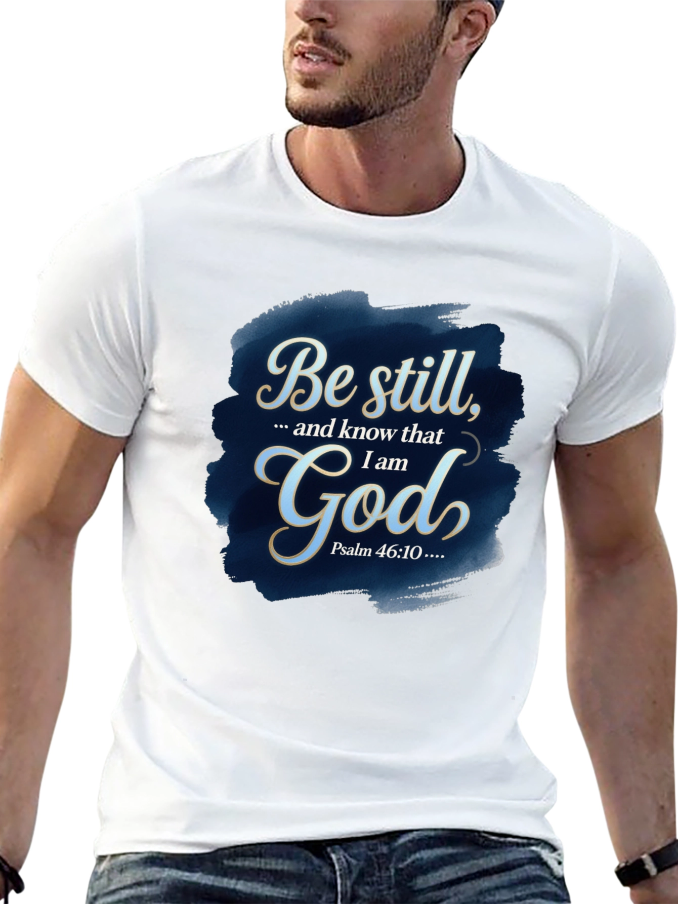 Be Still God T-Shirt - Christian Apparel
