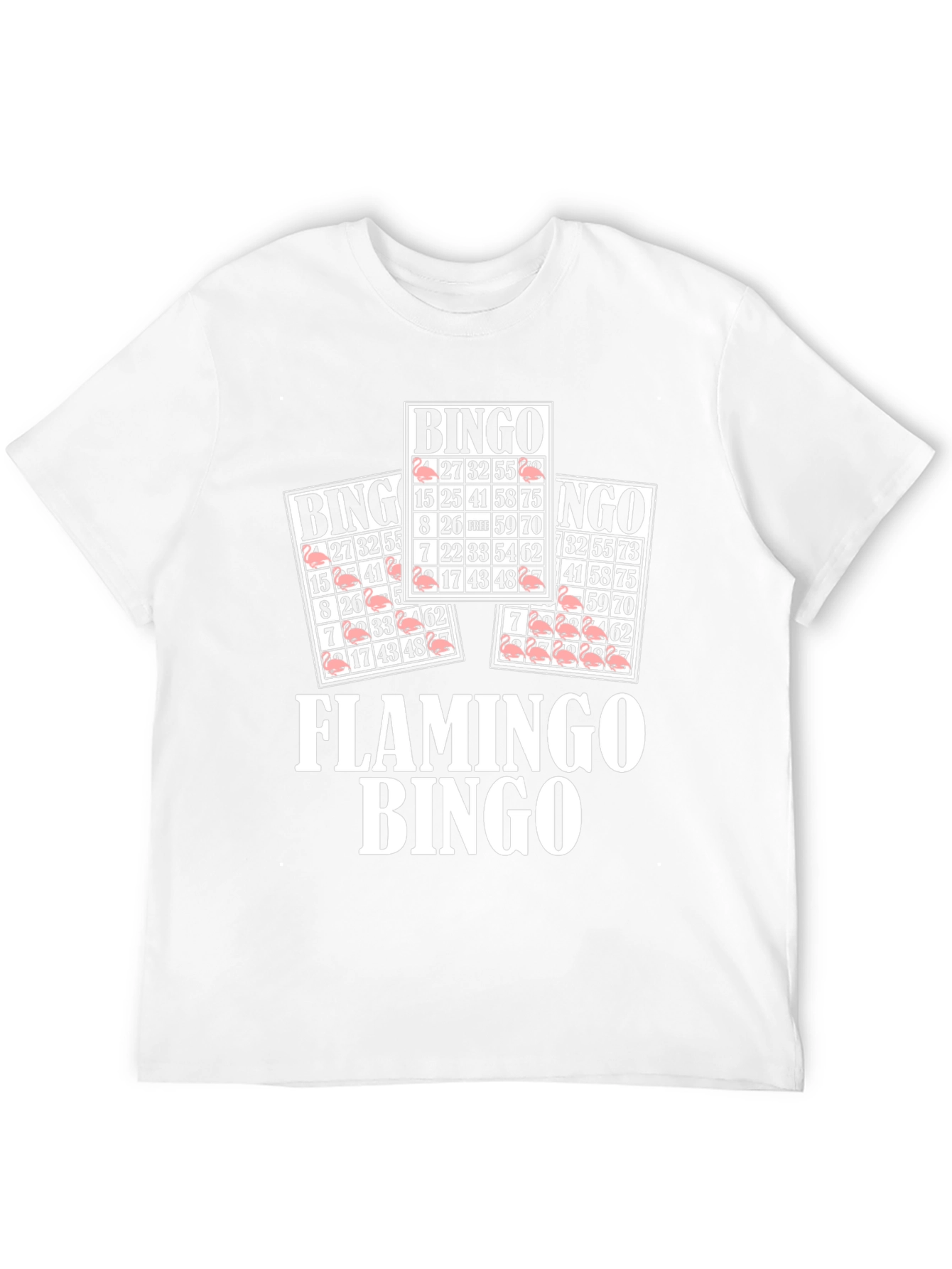 Flamingo Bingo T-Shirt - Lucky Charm Tee