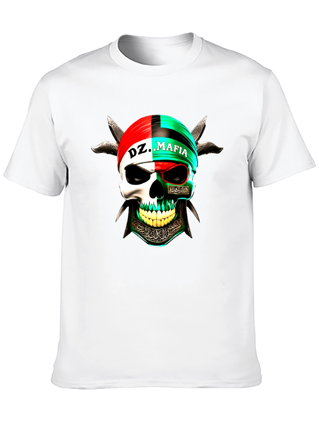 DZ Mafia Skull Graphic Tee