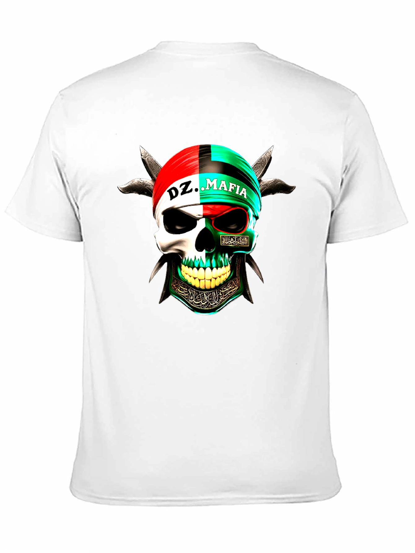 DZ Mafia Skull Graphic Tee