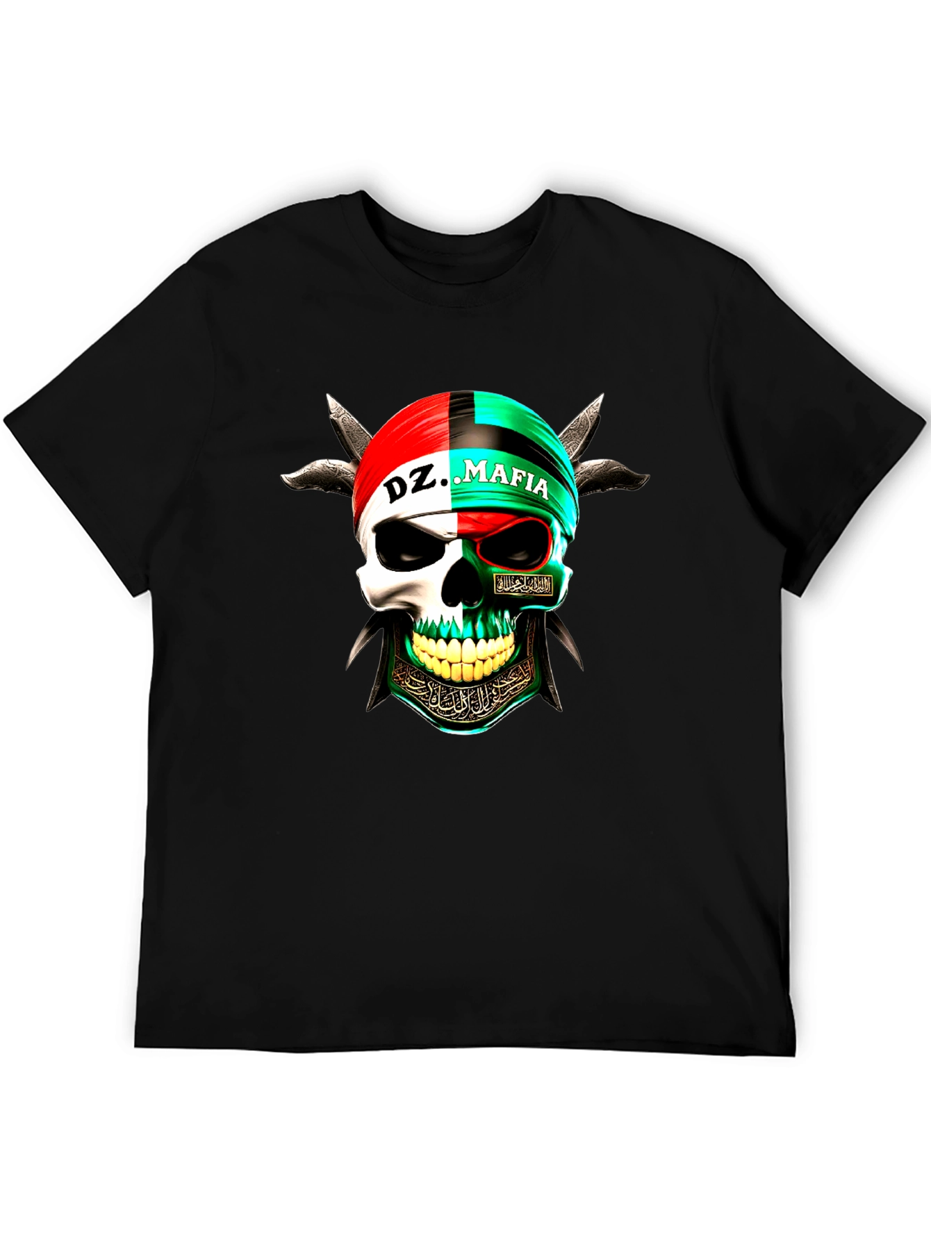 DZ Mafia Skull Graphic Tee