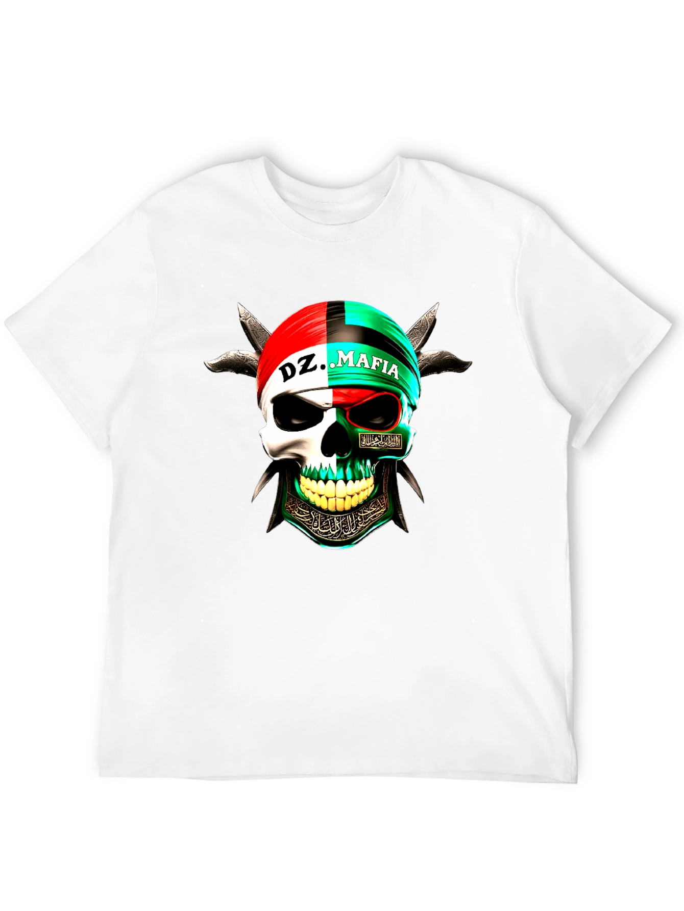 DZ Mafia Skull Graphic Tee