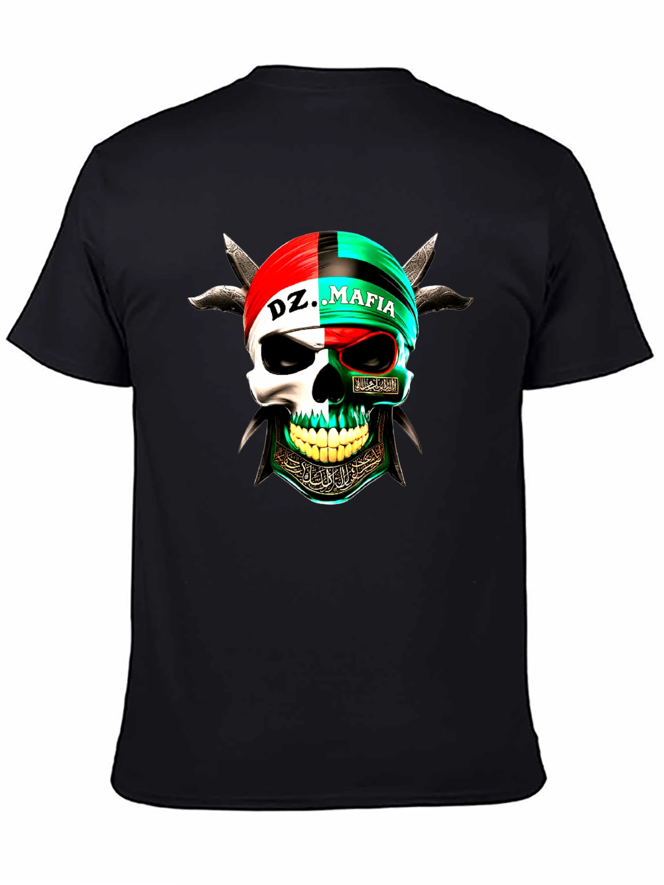 DZ Mafia Skull Graphic Tee