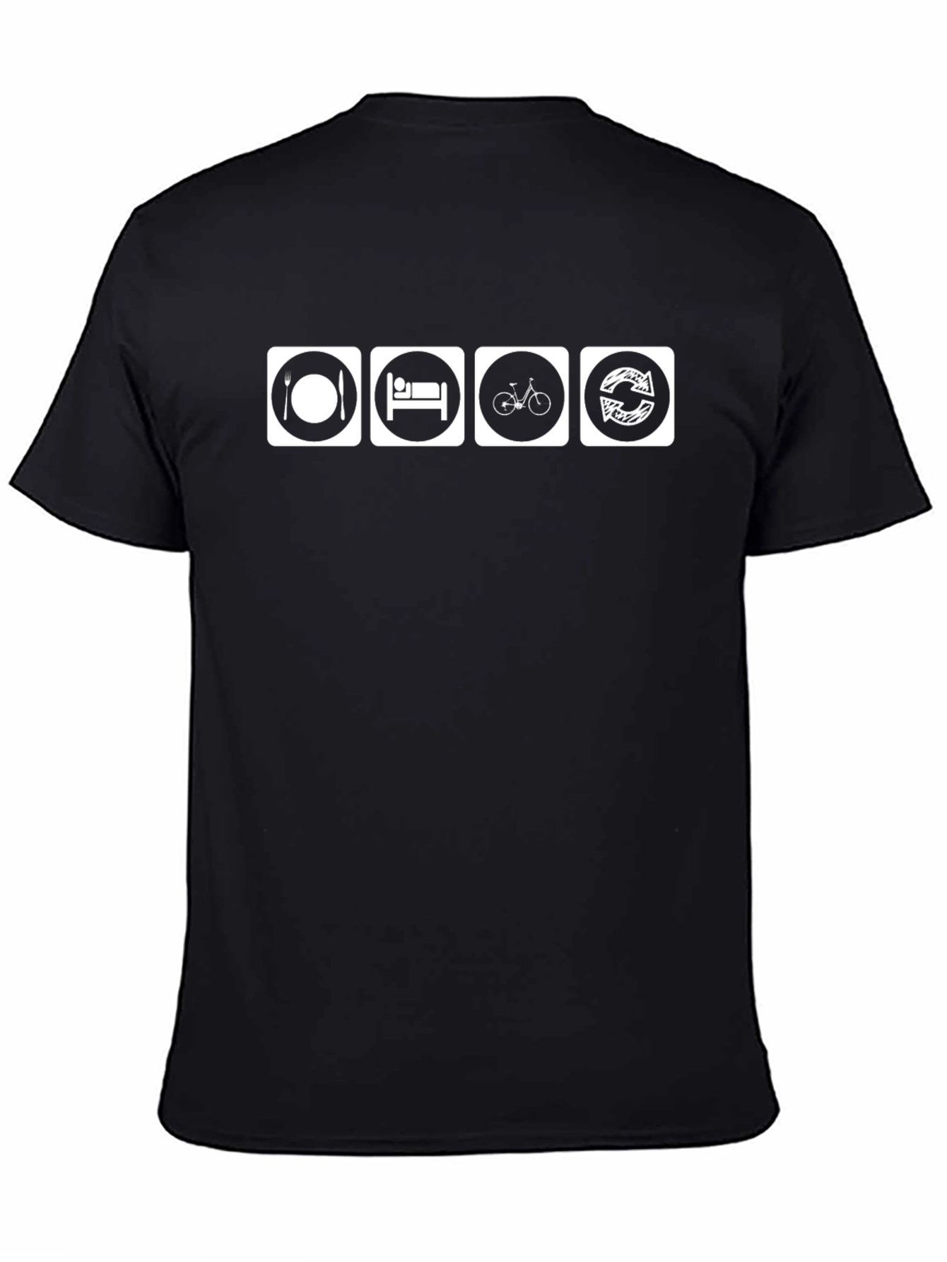 Eat Sleep Cycle Repeat T-Shirt