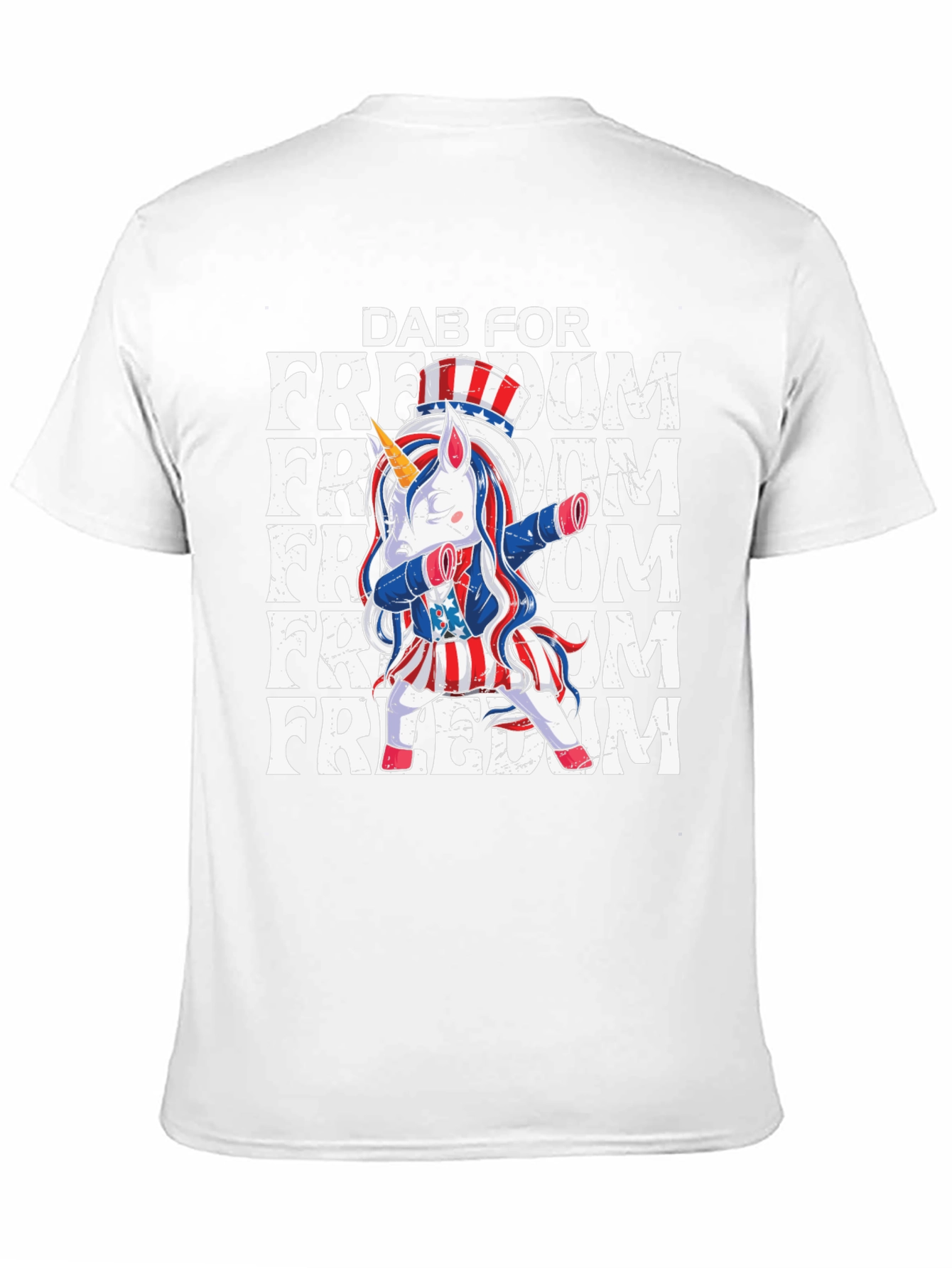 Dab for Freedom Unicorn Tee