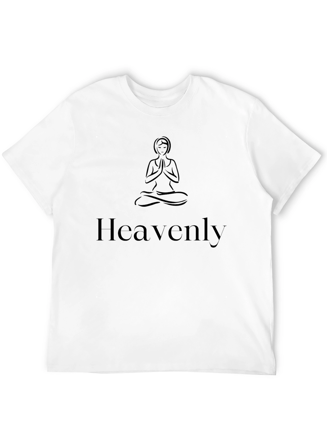 Heavenly Yoga T-Shirt - Meditation Design
