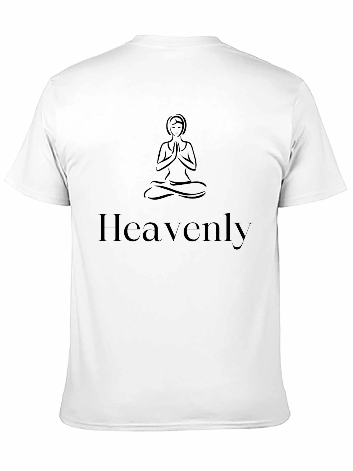 Heavenly Yoga T-Shirt - Meditation Design