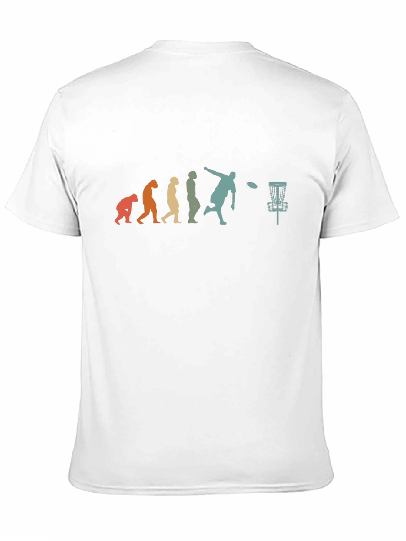 Disc Golf Evolution Graphic T-Shirt