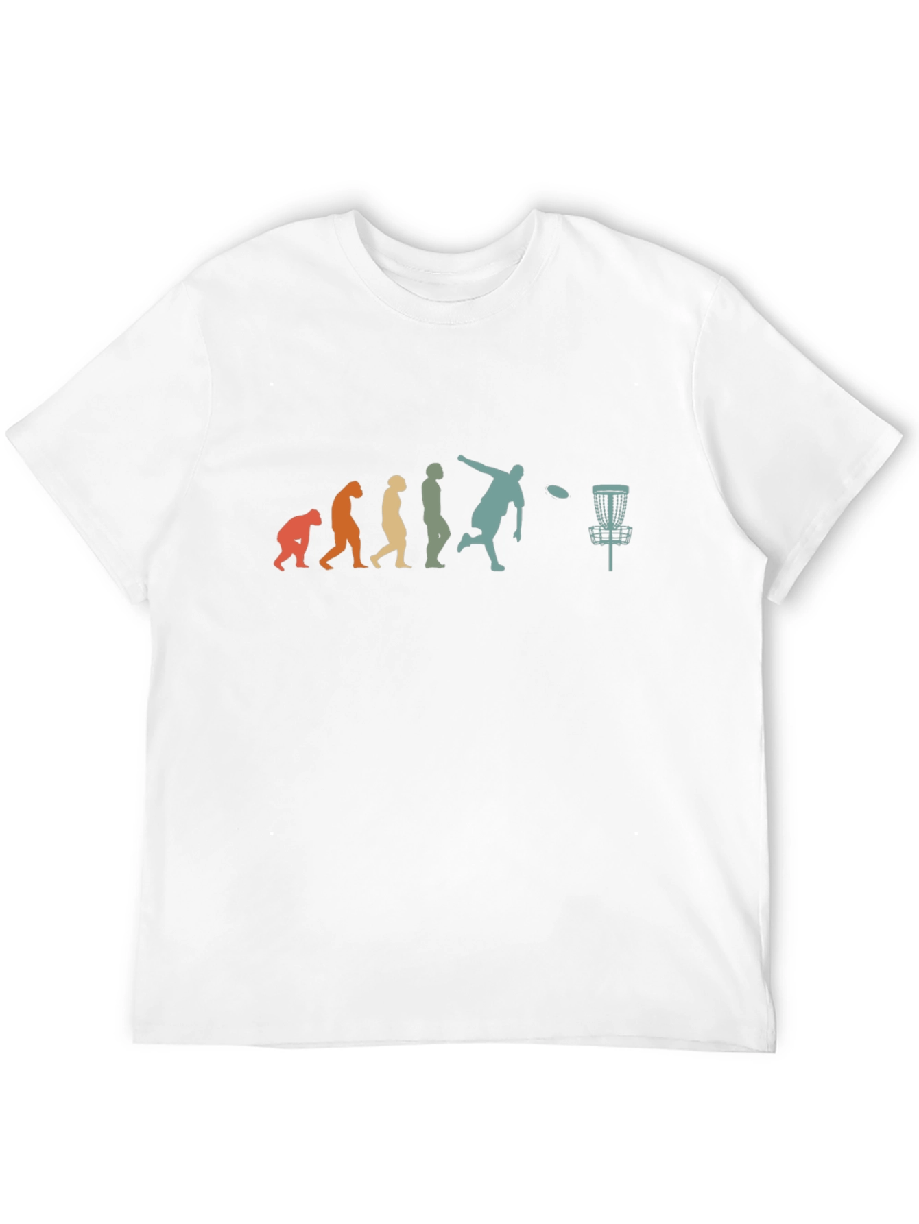 Disc Golf Evolution Graphic T-Shirt