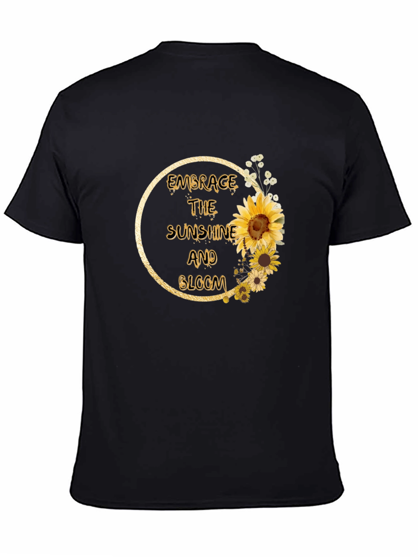 Embrace Sunshine & Bloom Sunflower Graphic Tee
